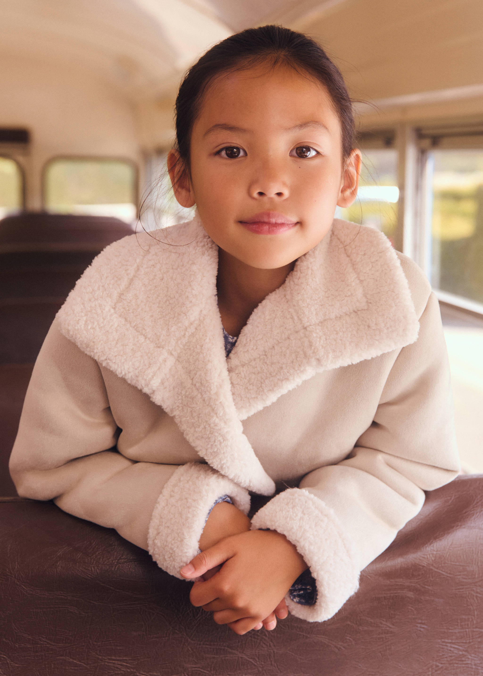 Shearling-lined coat - Details of the article 5