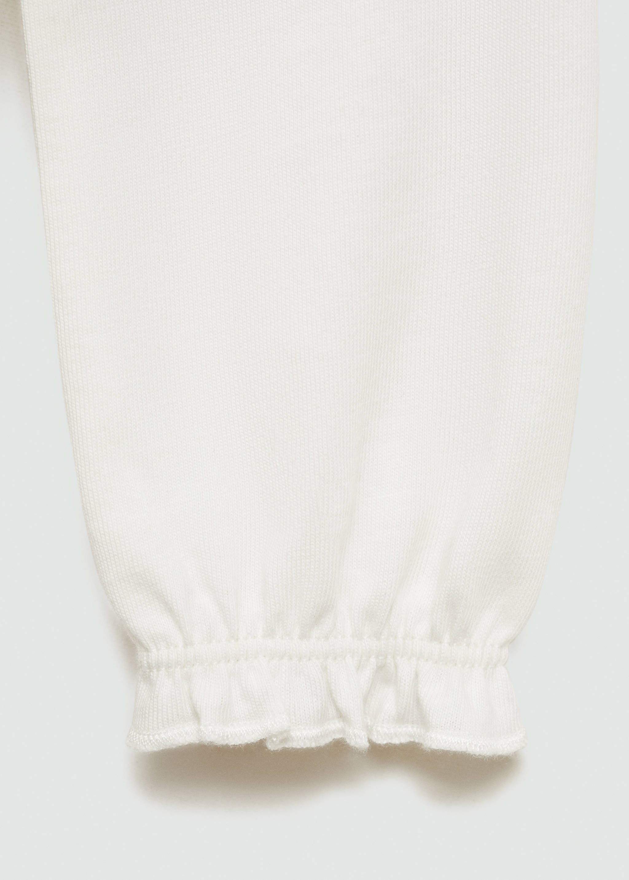 Contrast detail T-shirt - Details of the article 0