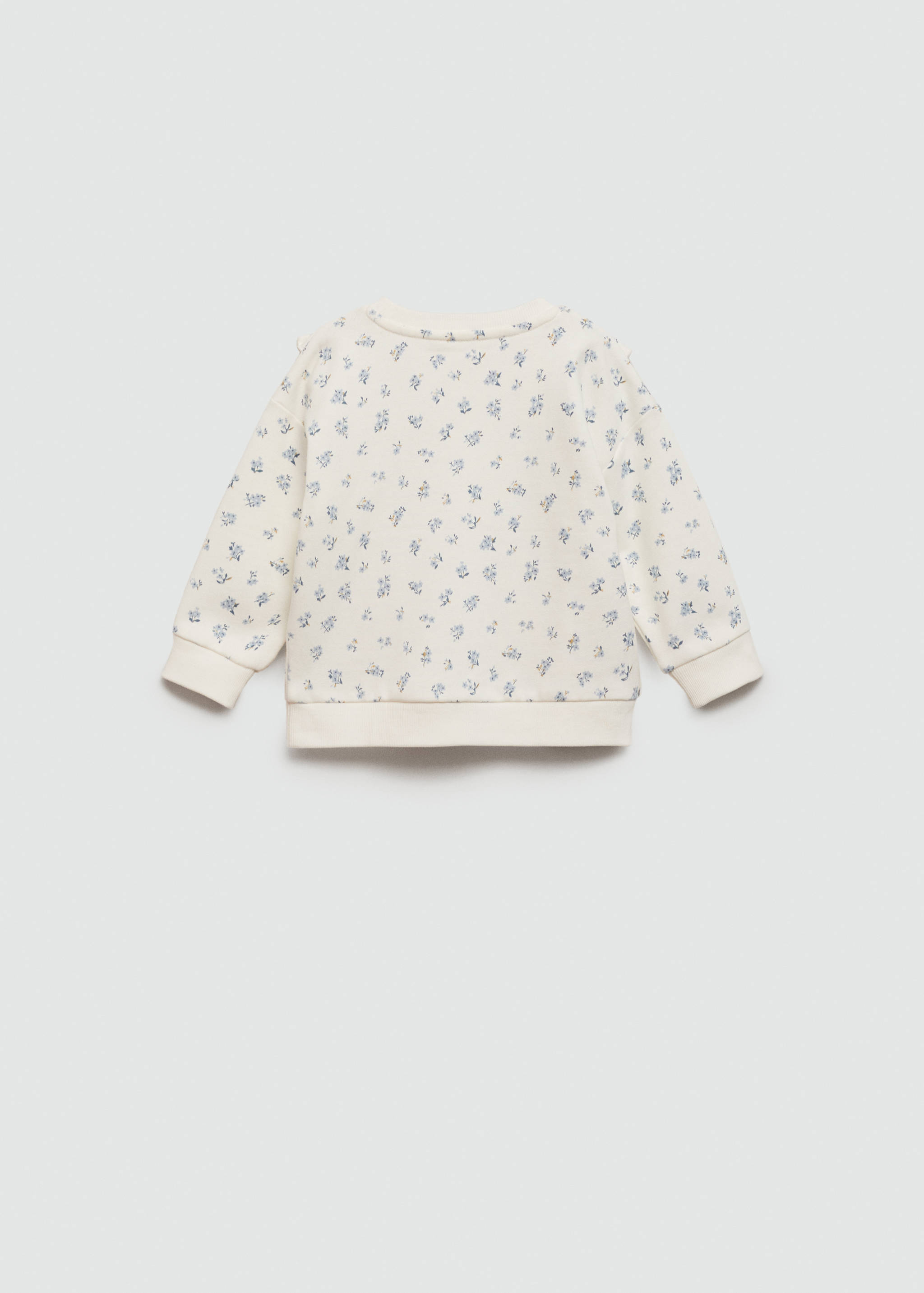 Frills printed sweatshirt - Reverse of the article