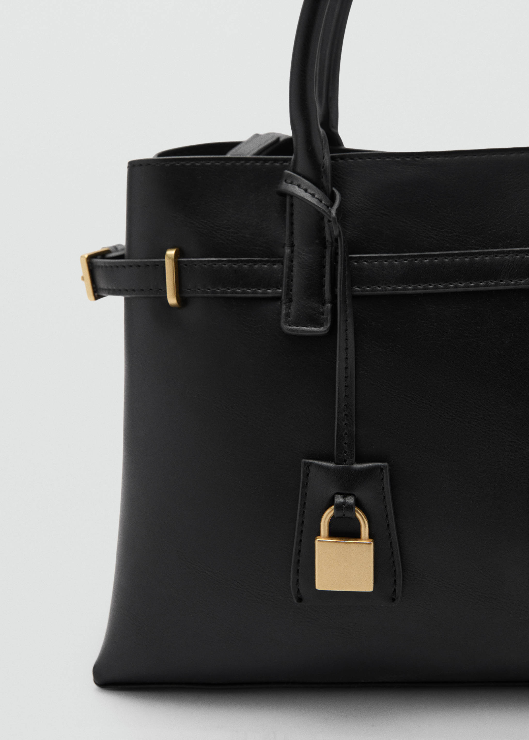 Shopper bag with padlock - Details of the article 2