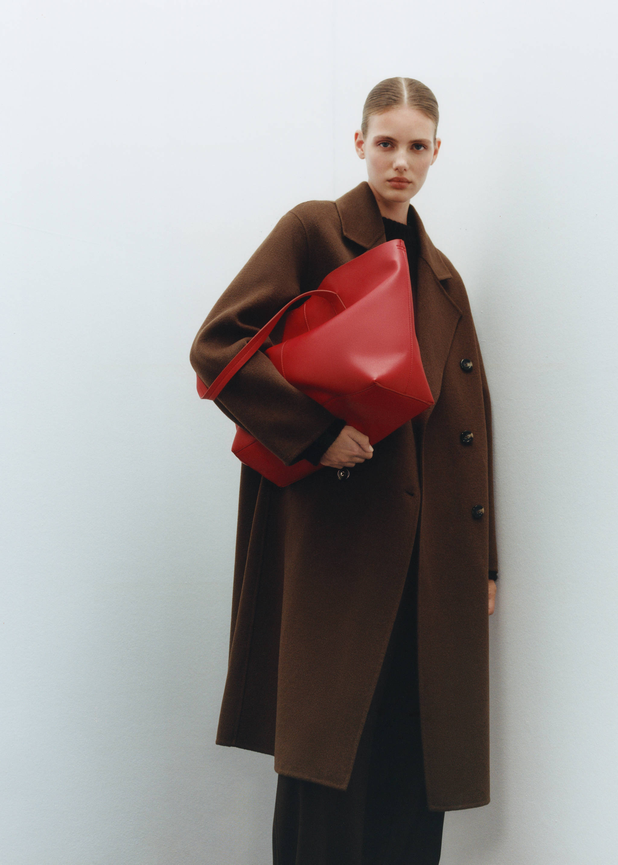 Handmade oversized wool coat - Details of the article 7