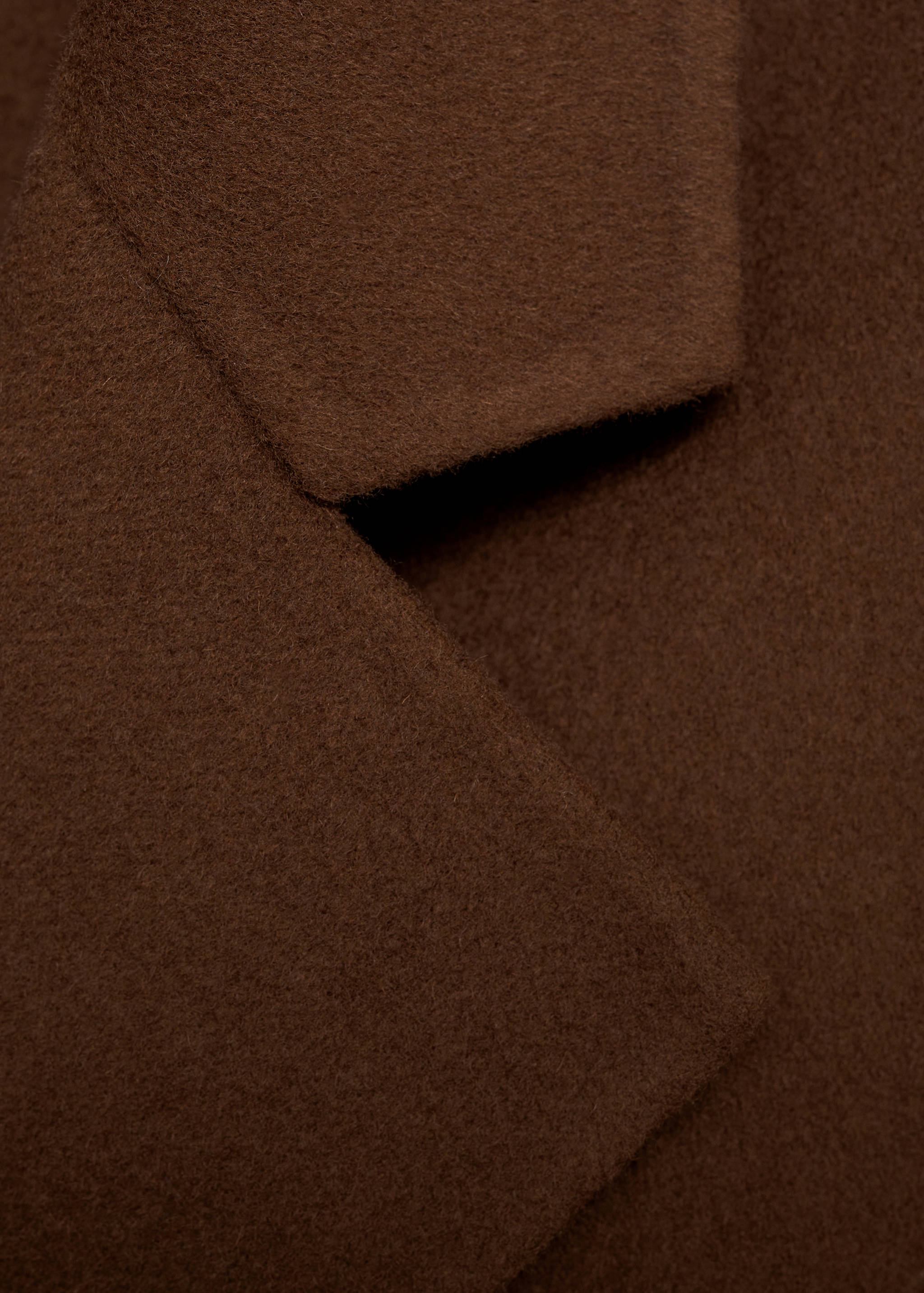Handmade oversized wool coat - Details of the article 0
