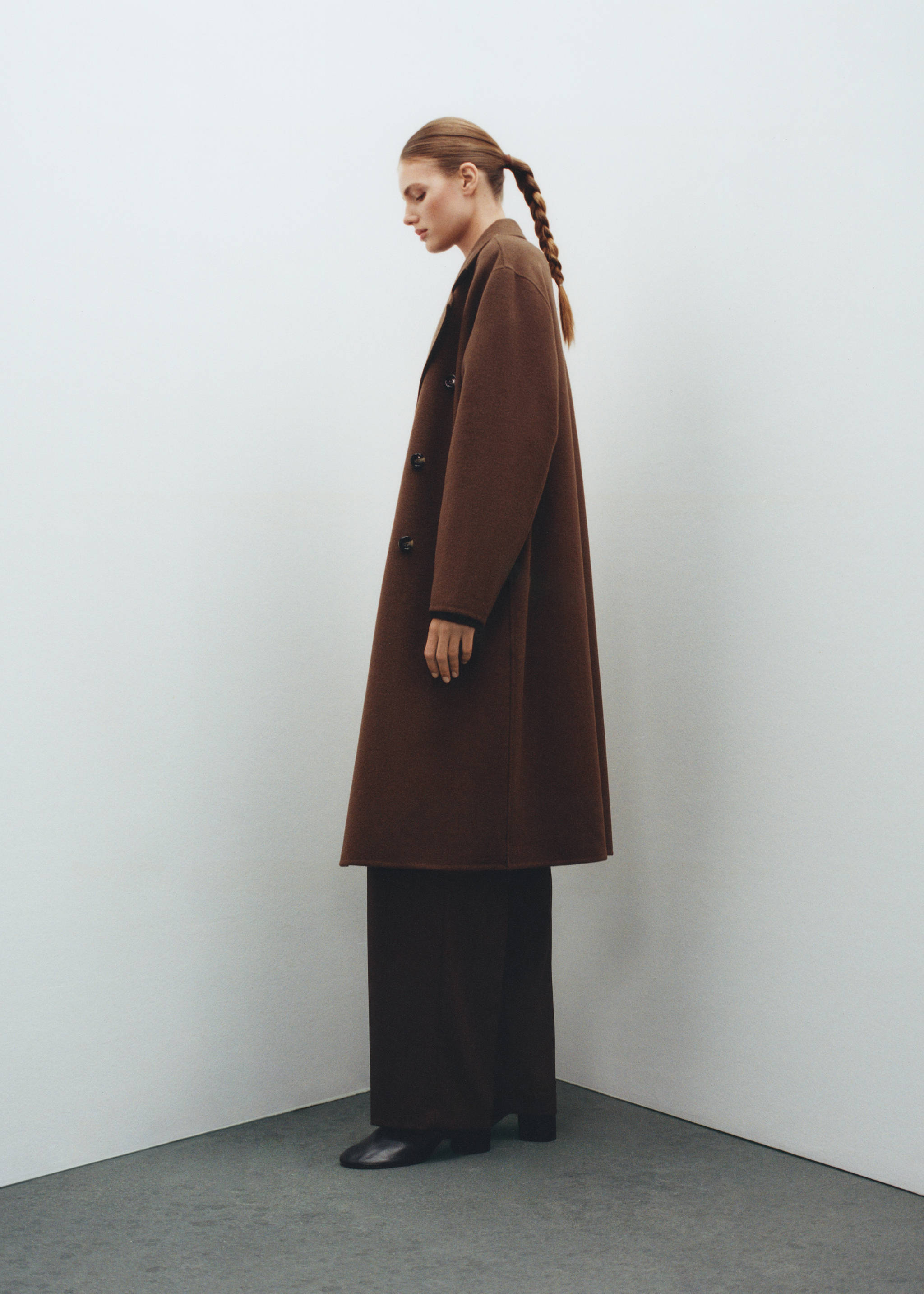 Handmade oversized wool coat - Details of the article 9