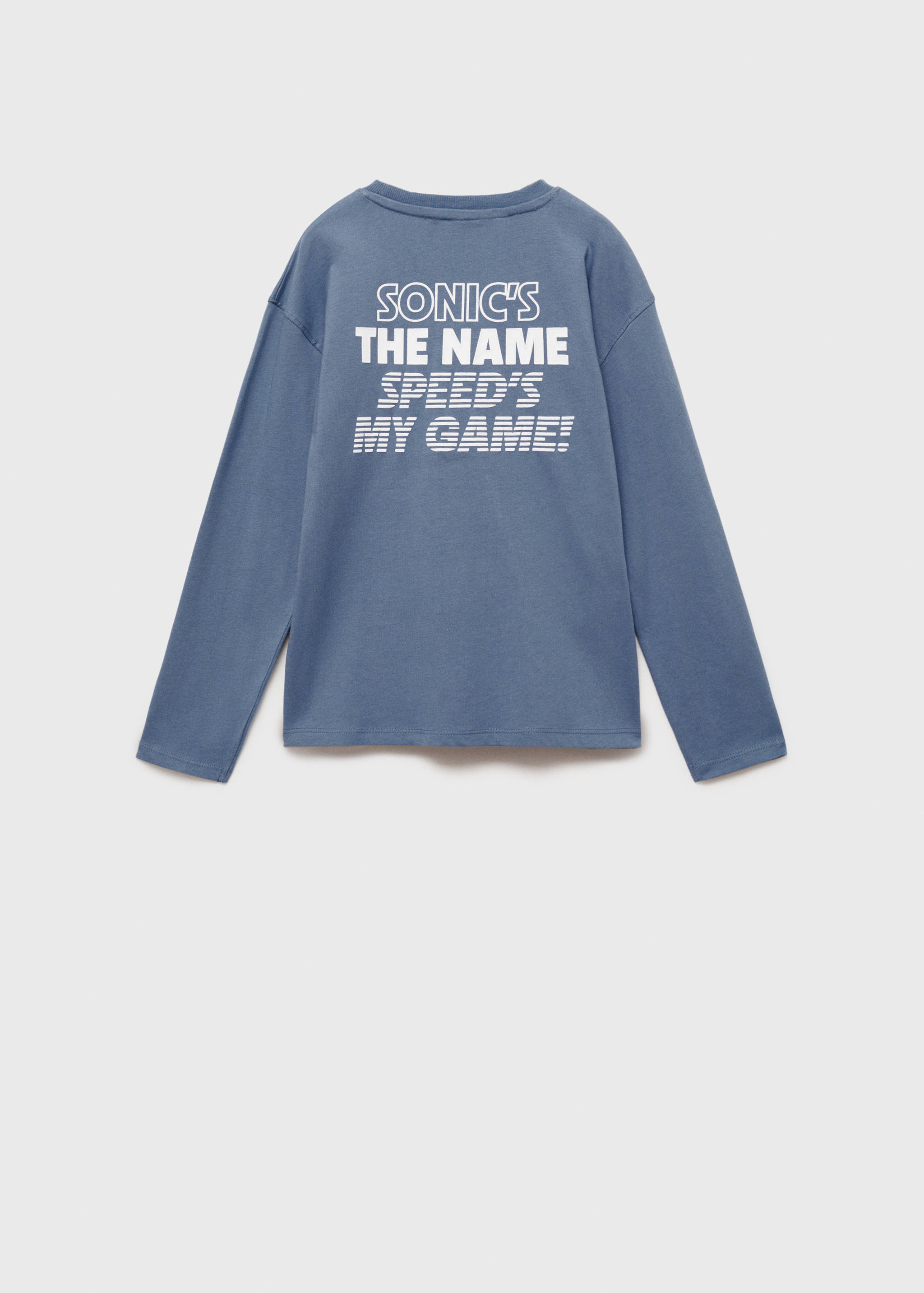 Camiseta Sonic relieve - Reverso del artículo