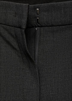 Flared suit trousers — Grey 7