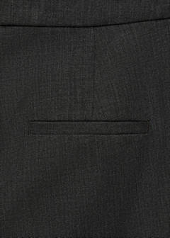 Flared suit trousers — Grey 8