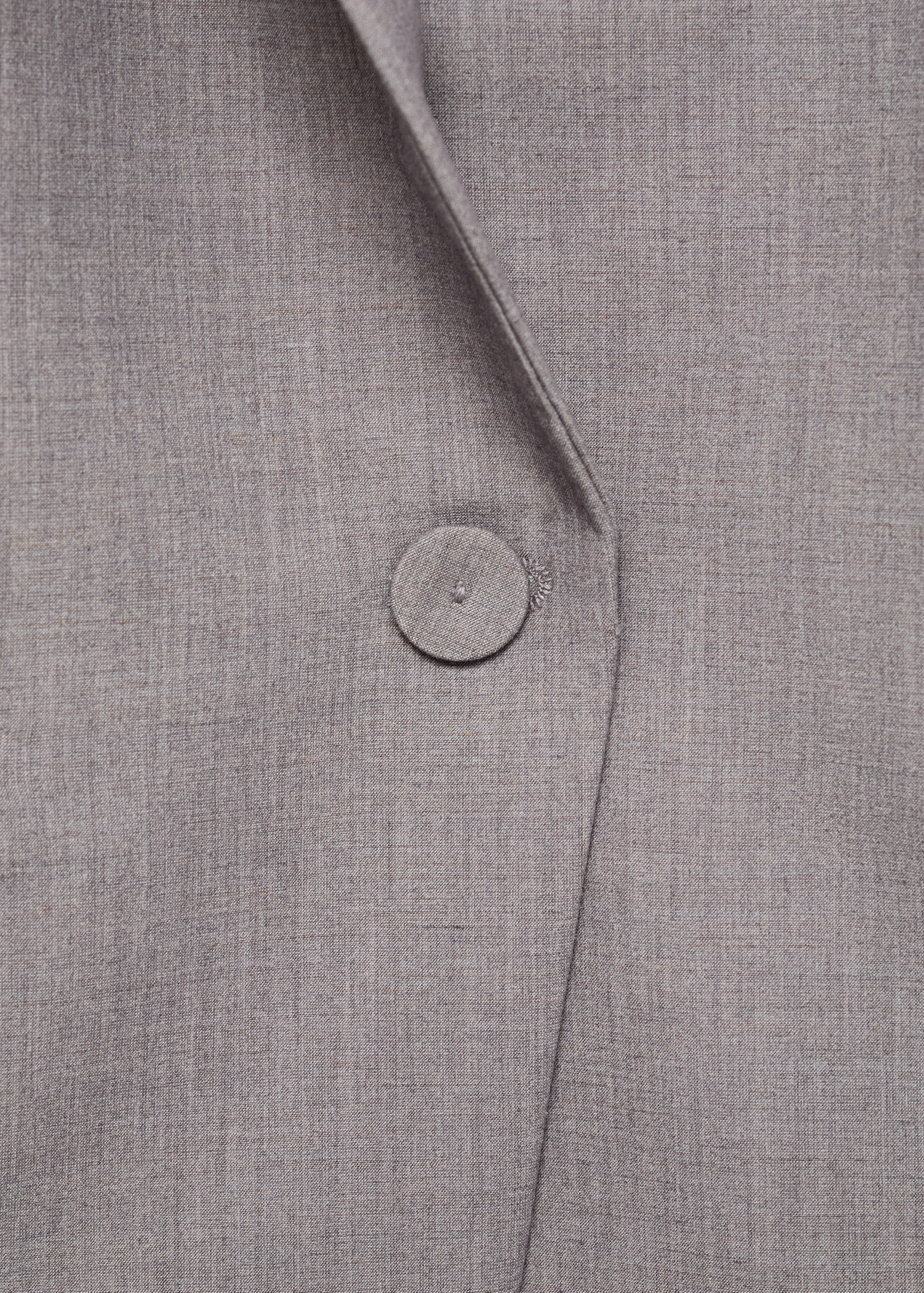 Straight-fit suit blazer - Details of the article 0