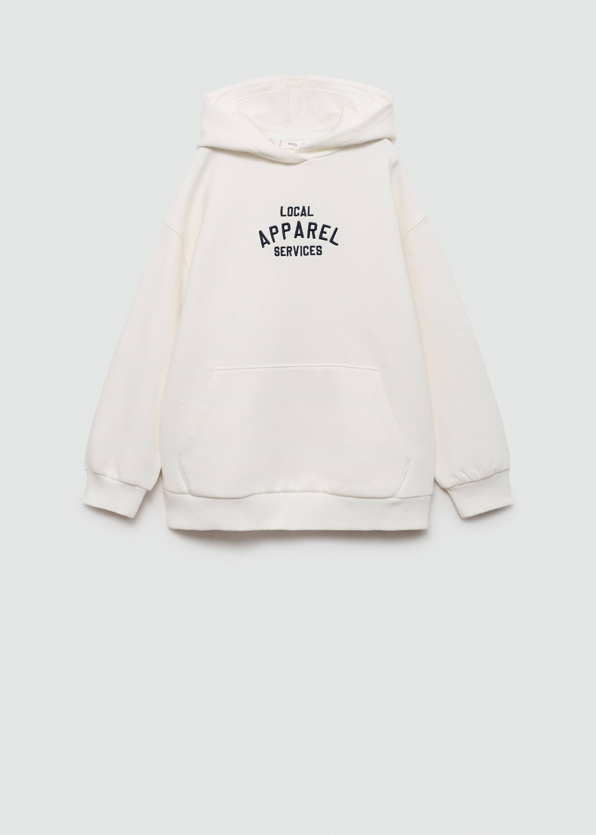 Sudadera mensaje bordado - Artículo sin modelo