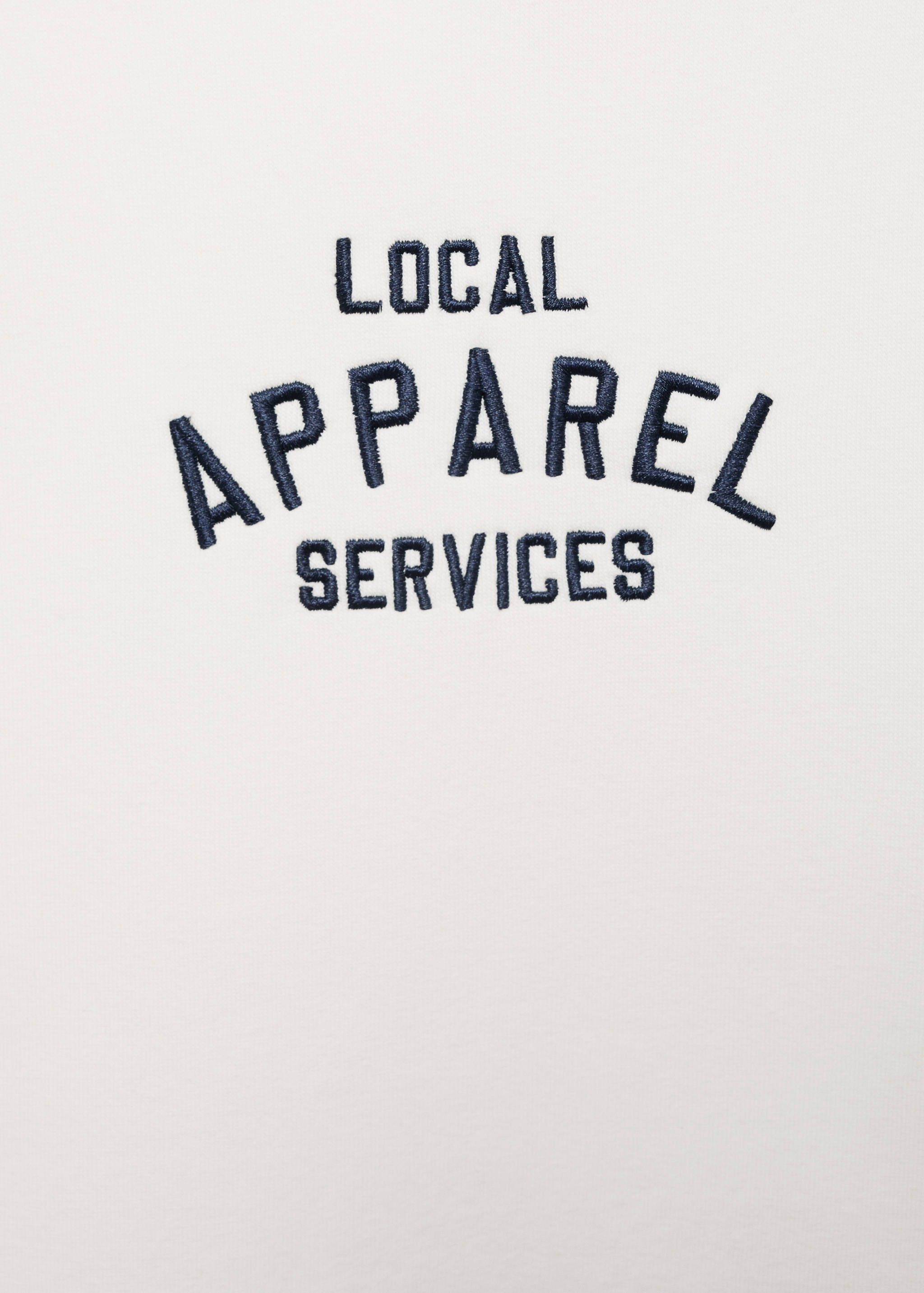 Sudadera mensaje bordado - Detalle del artículo 8