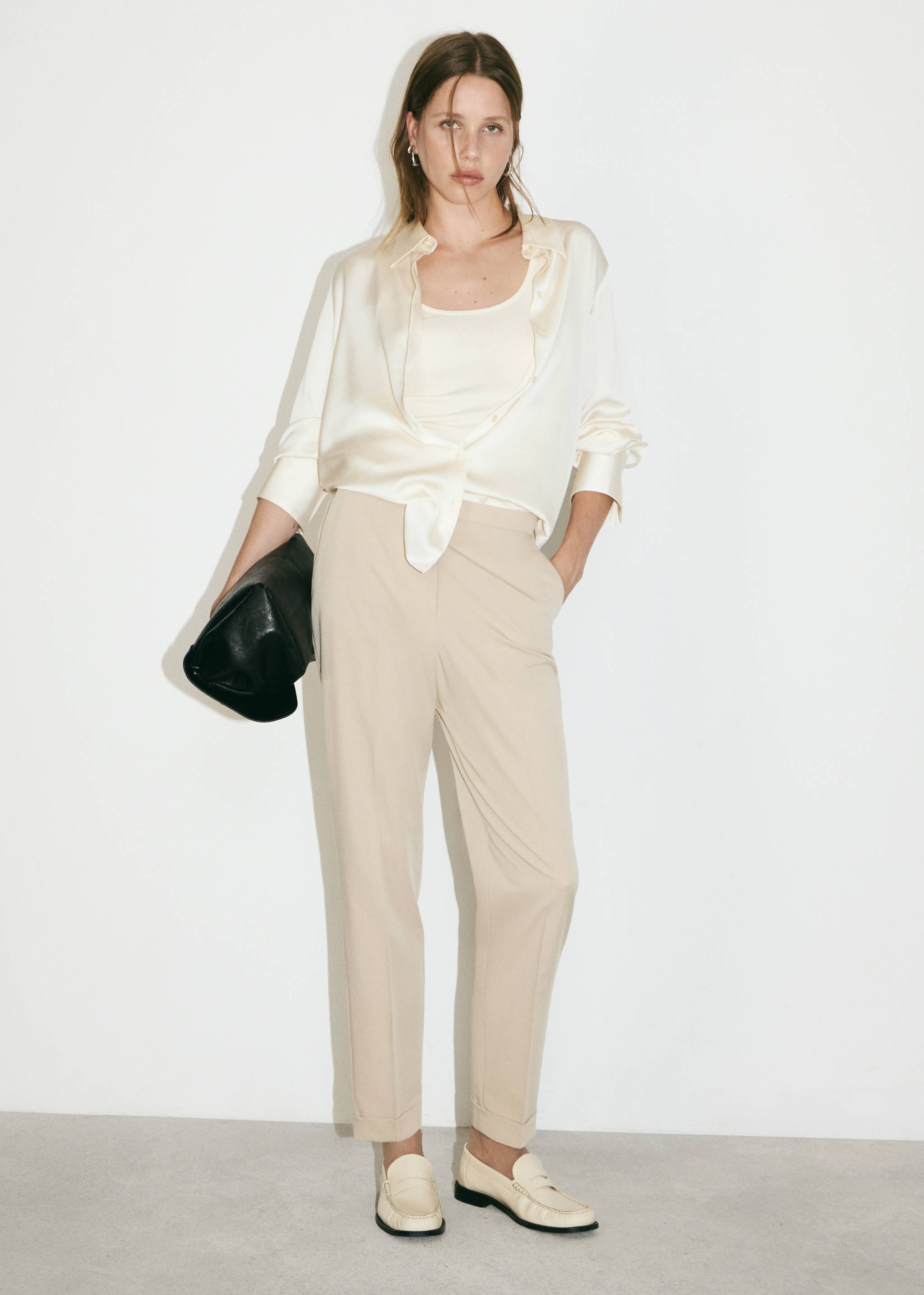 Прямые костюмные брюки - Деталь изделия 6