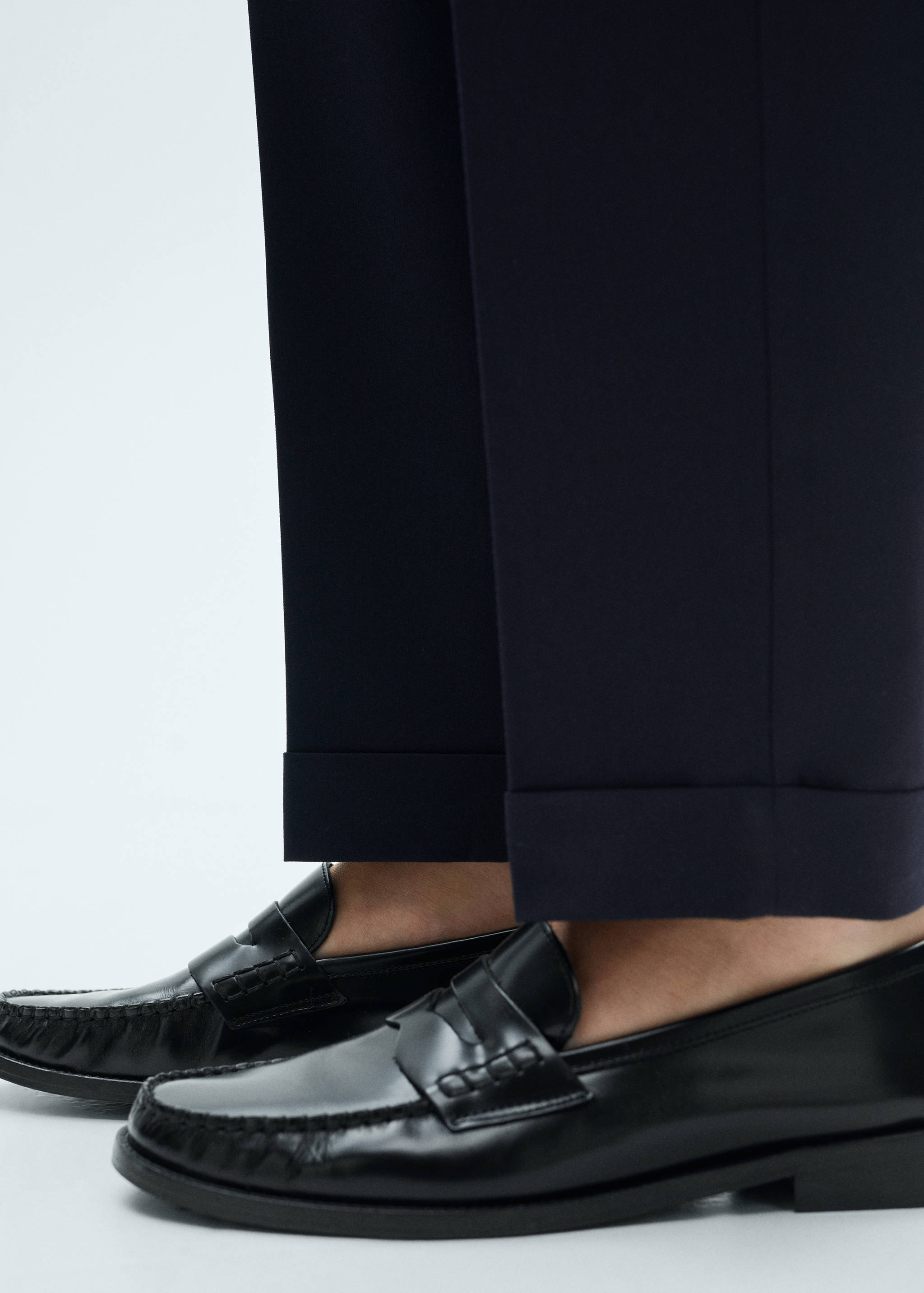 Прямые костюмные брюки - Деталь изделия 6