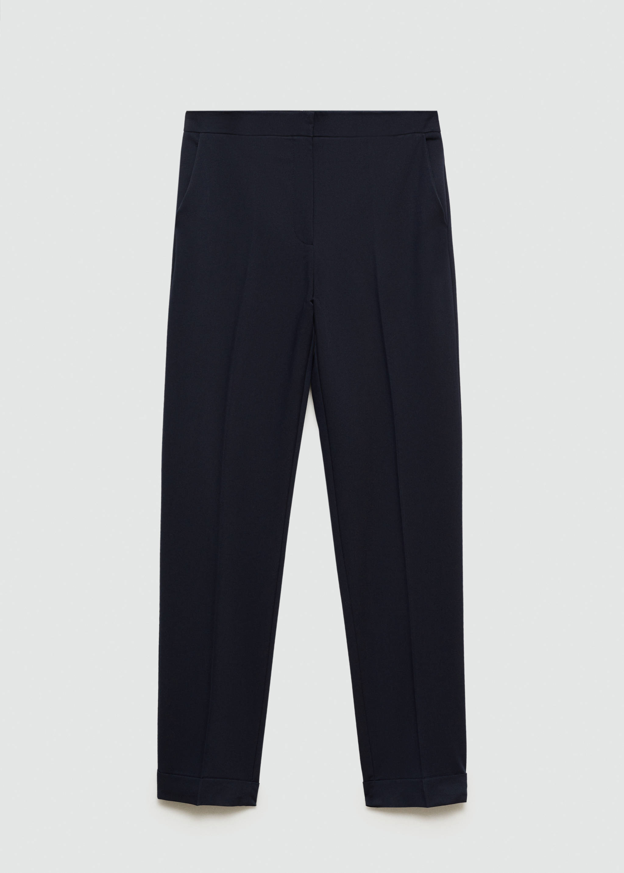 Прямые костюмные брюки - Изделие без модели