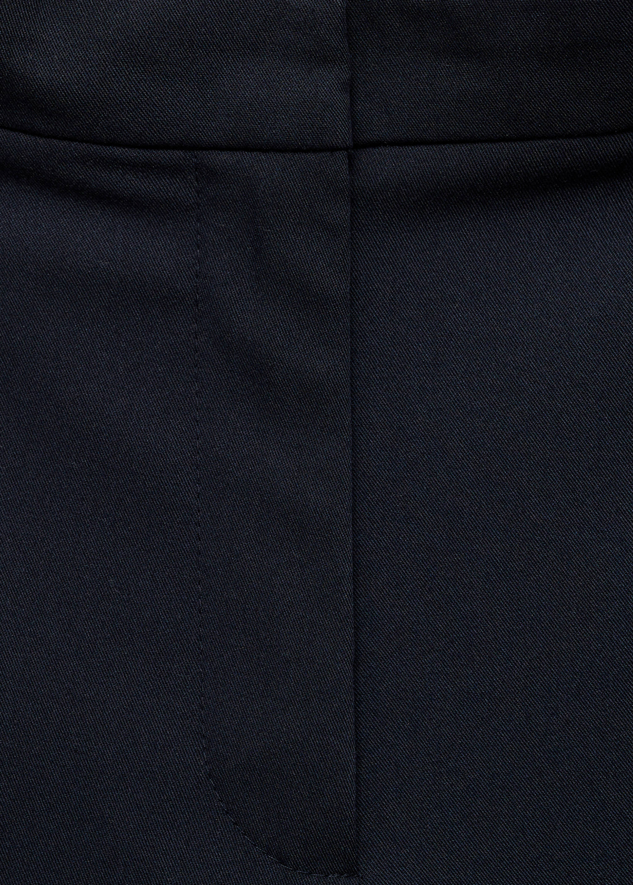 Прямые костюмные брюки - Деталь изделия 8