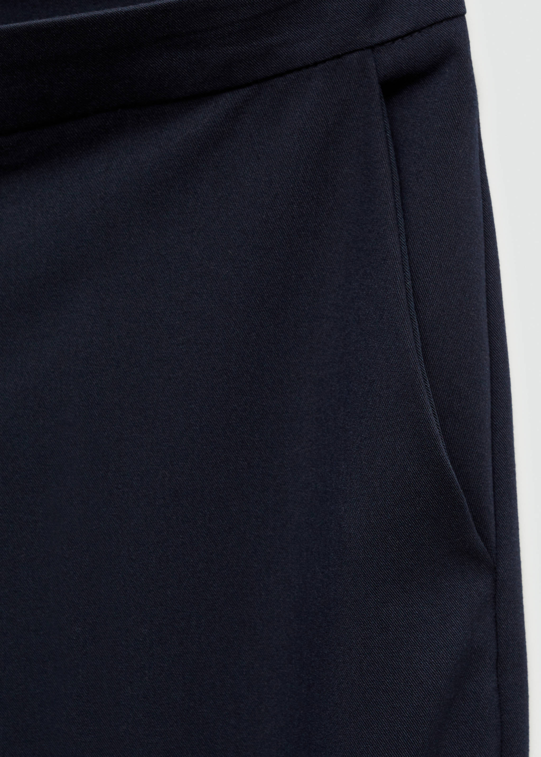 Прямые костюмные брюки - Деталь изделия 0