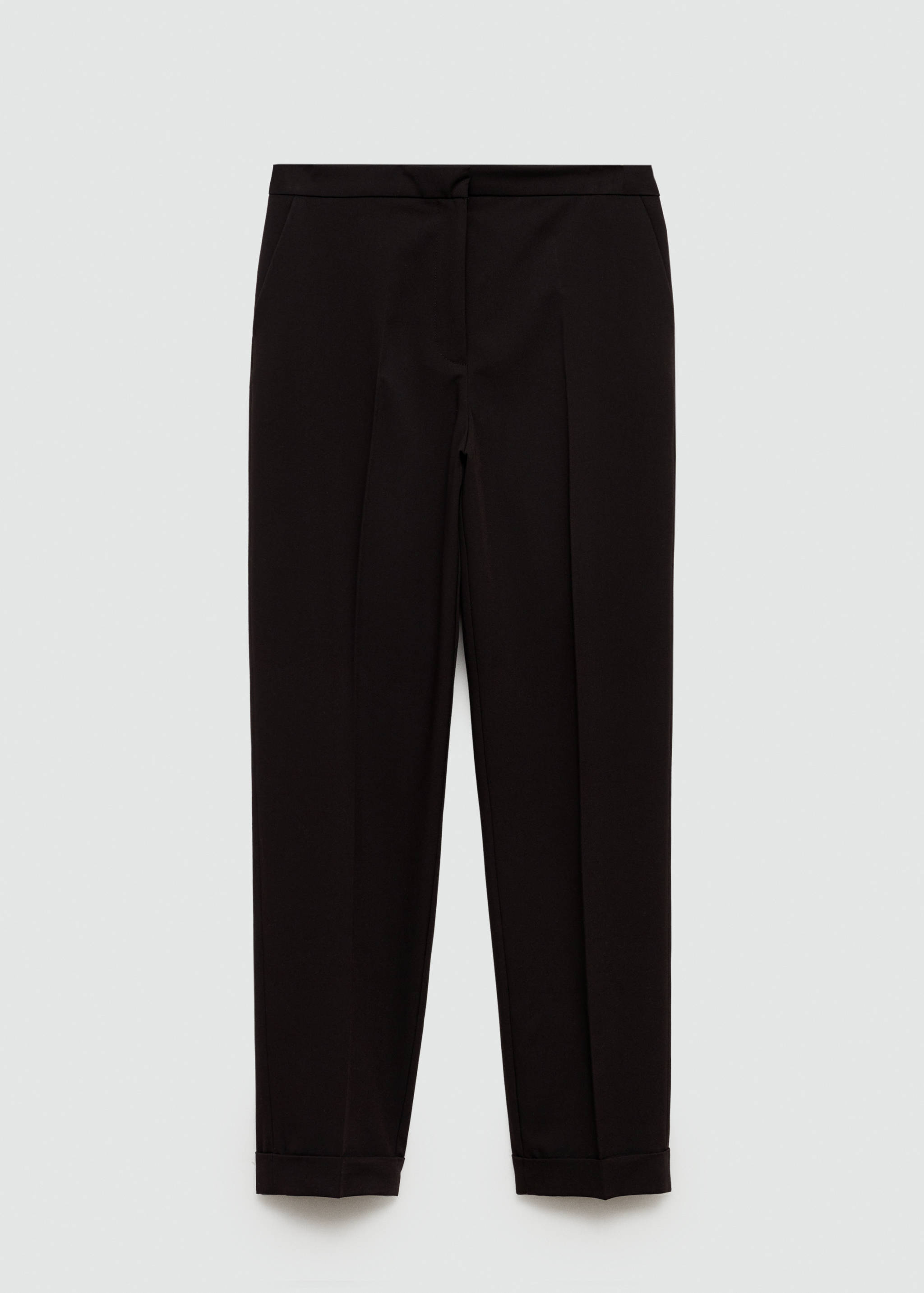 Straight suit trousers - Article without model