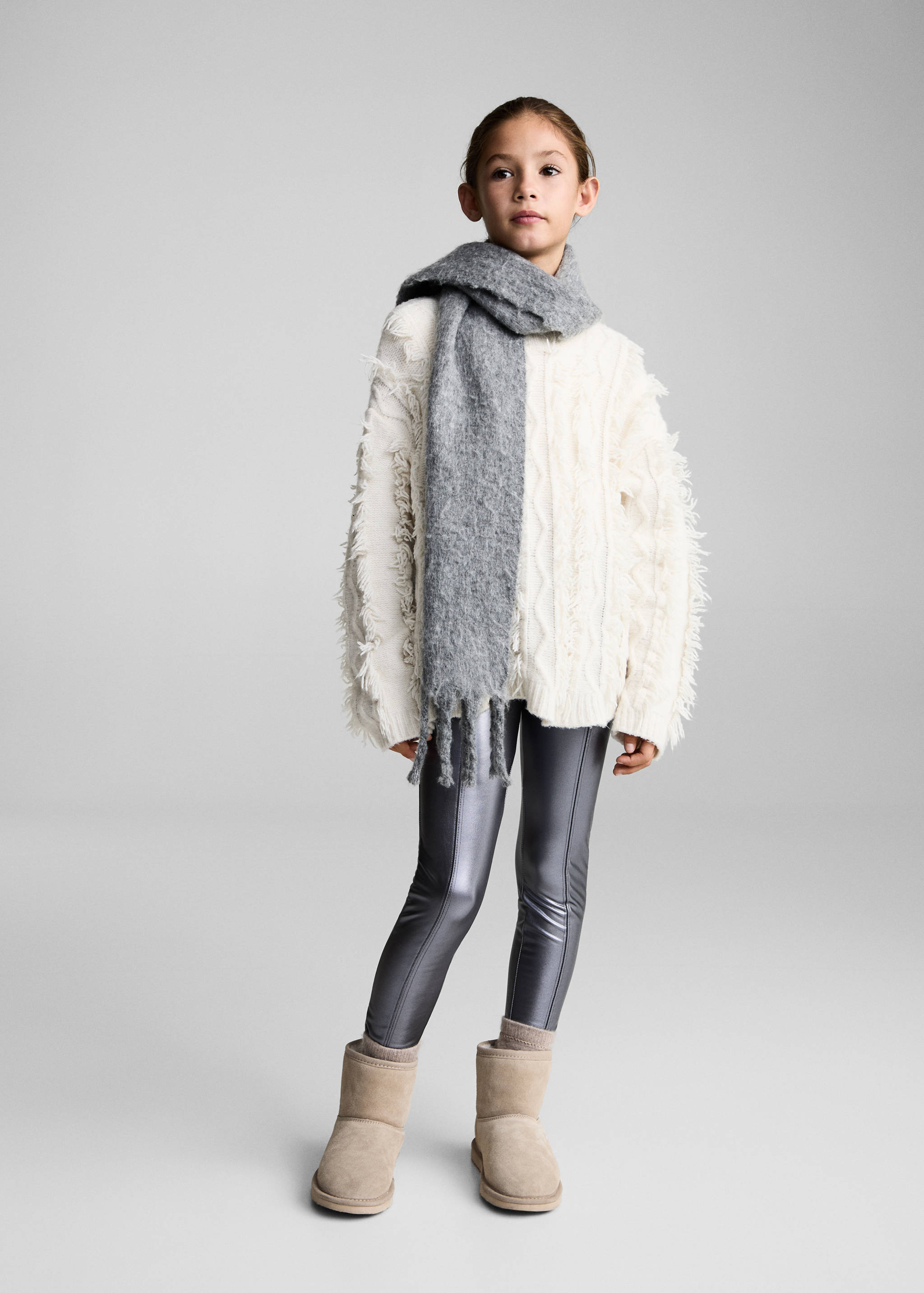 Pantalon droit métallisé - Plan général