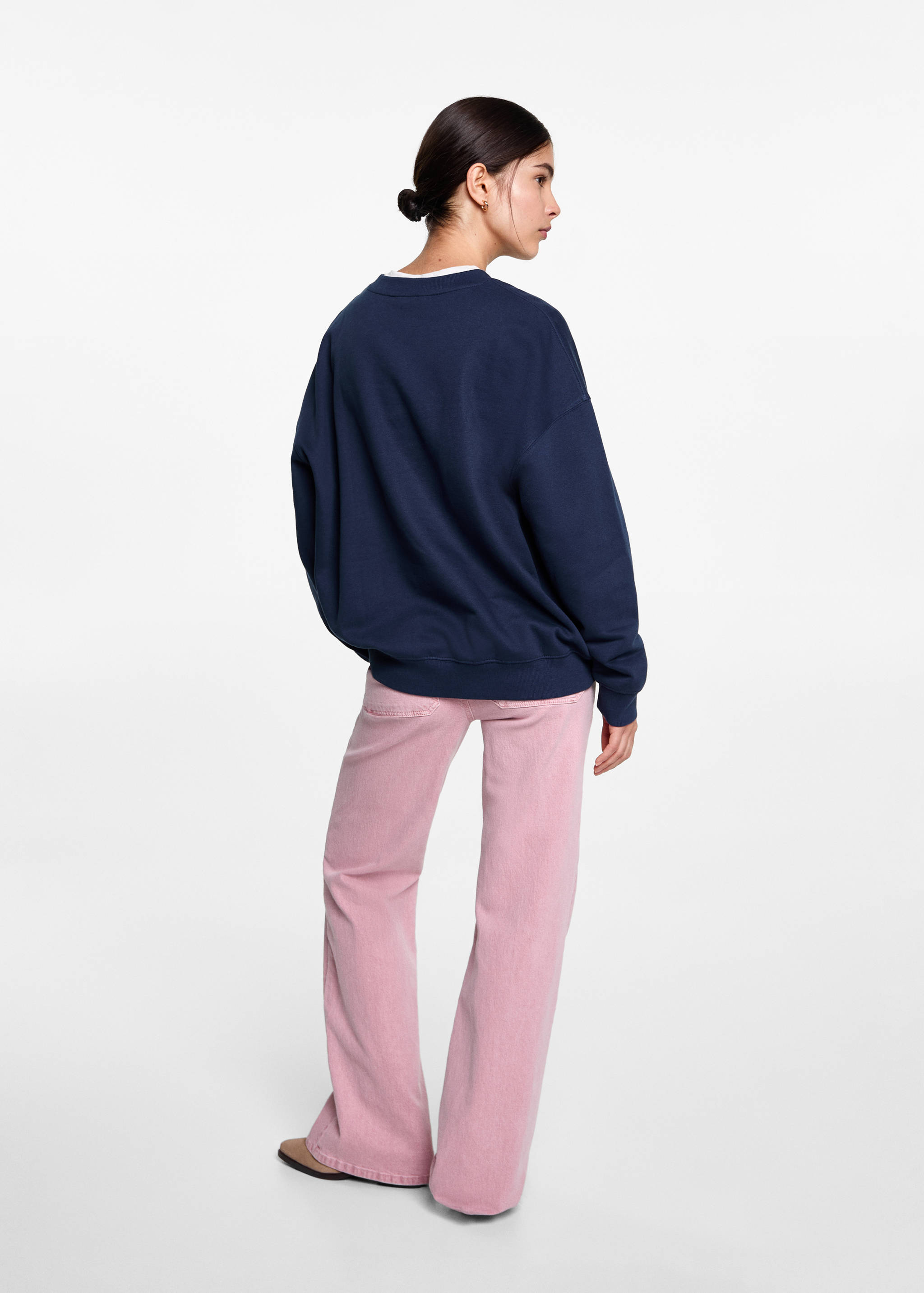 Sudadera algodón estampada - Reverso del artículo