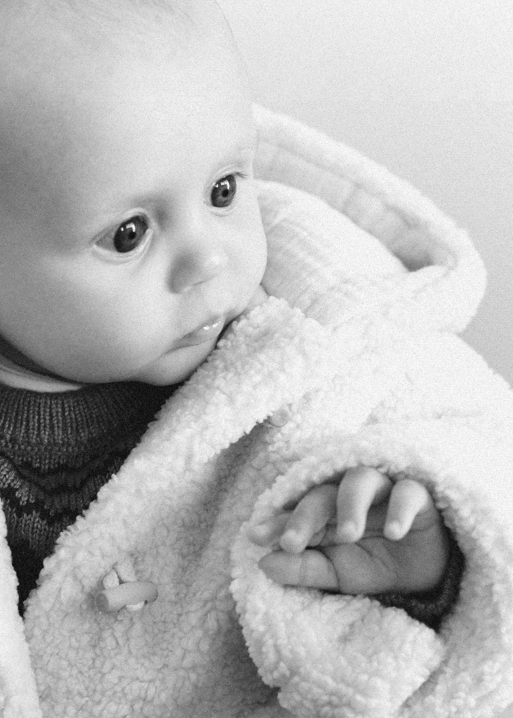 Шуба из искусственной овчины с капюшоном - Общий план