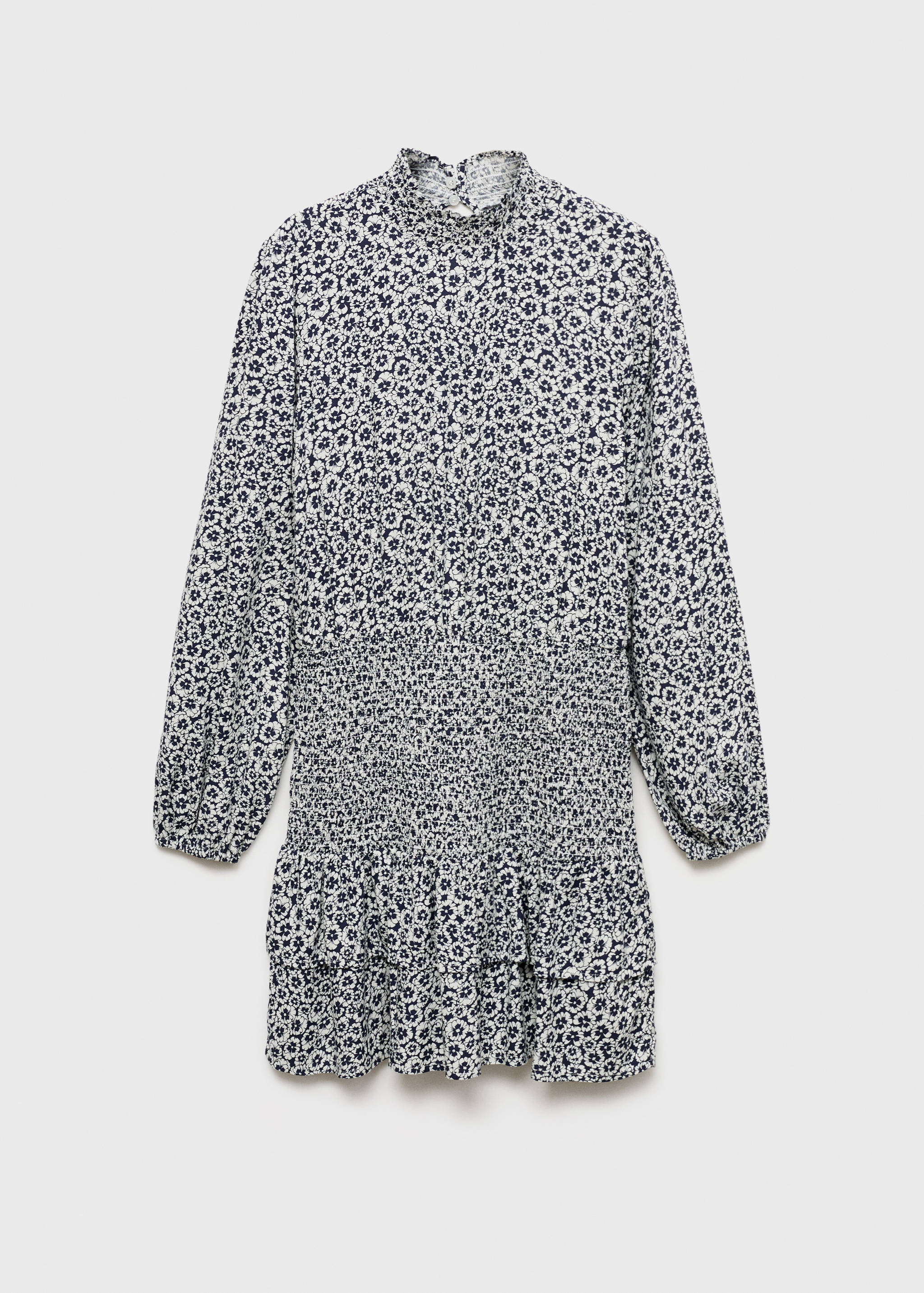 Ruffled floral print dress - Article without model