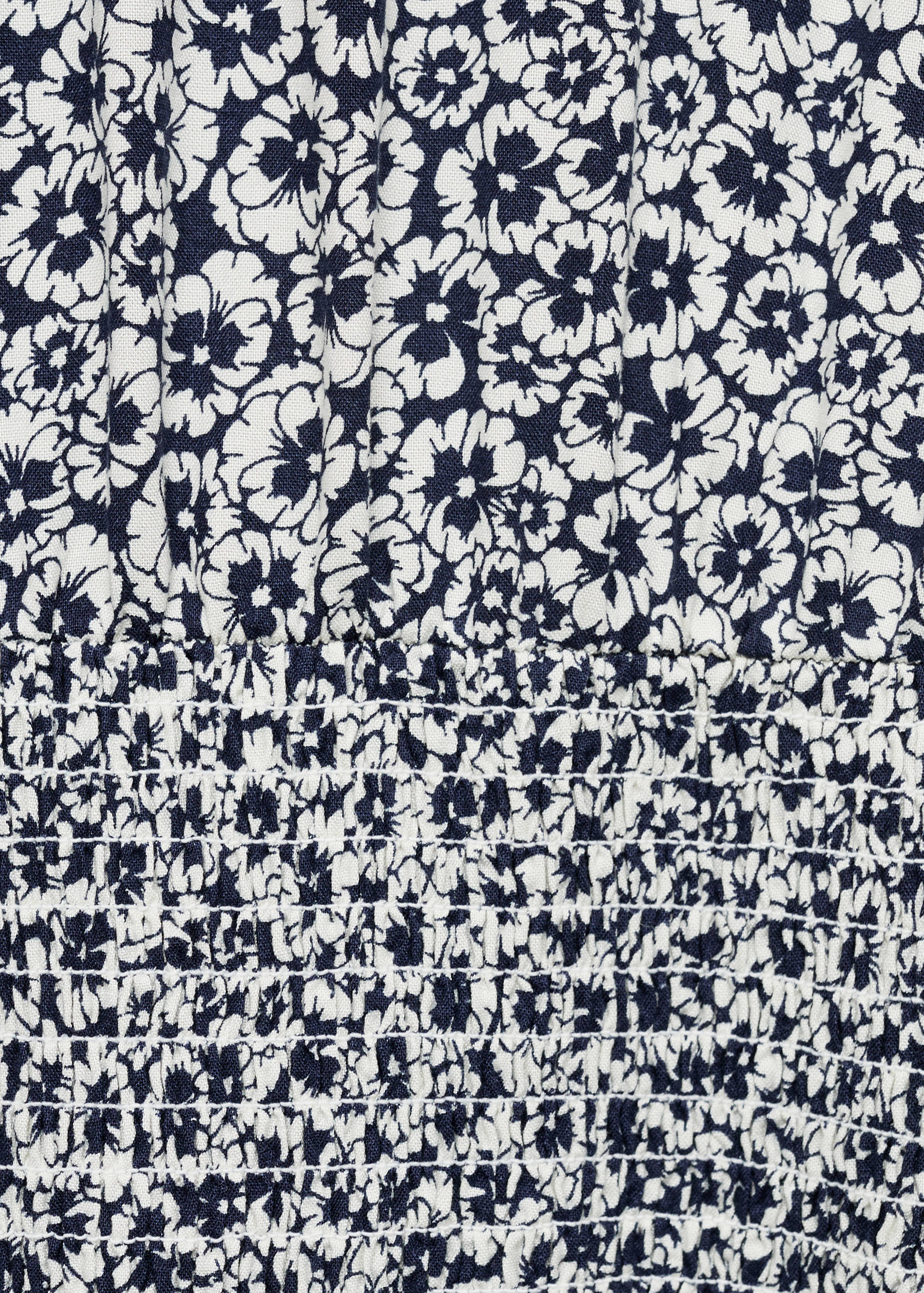 Ruffled floral print dress - Details of the article 8