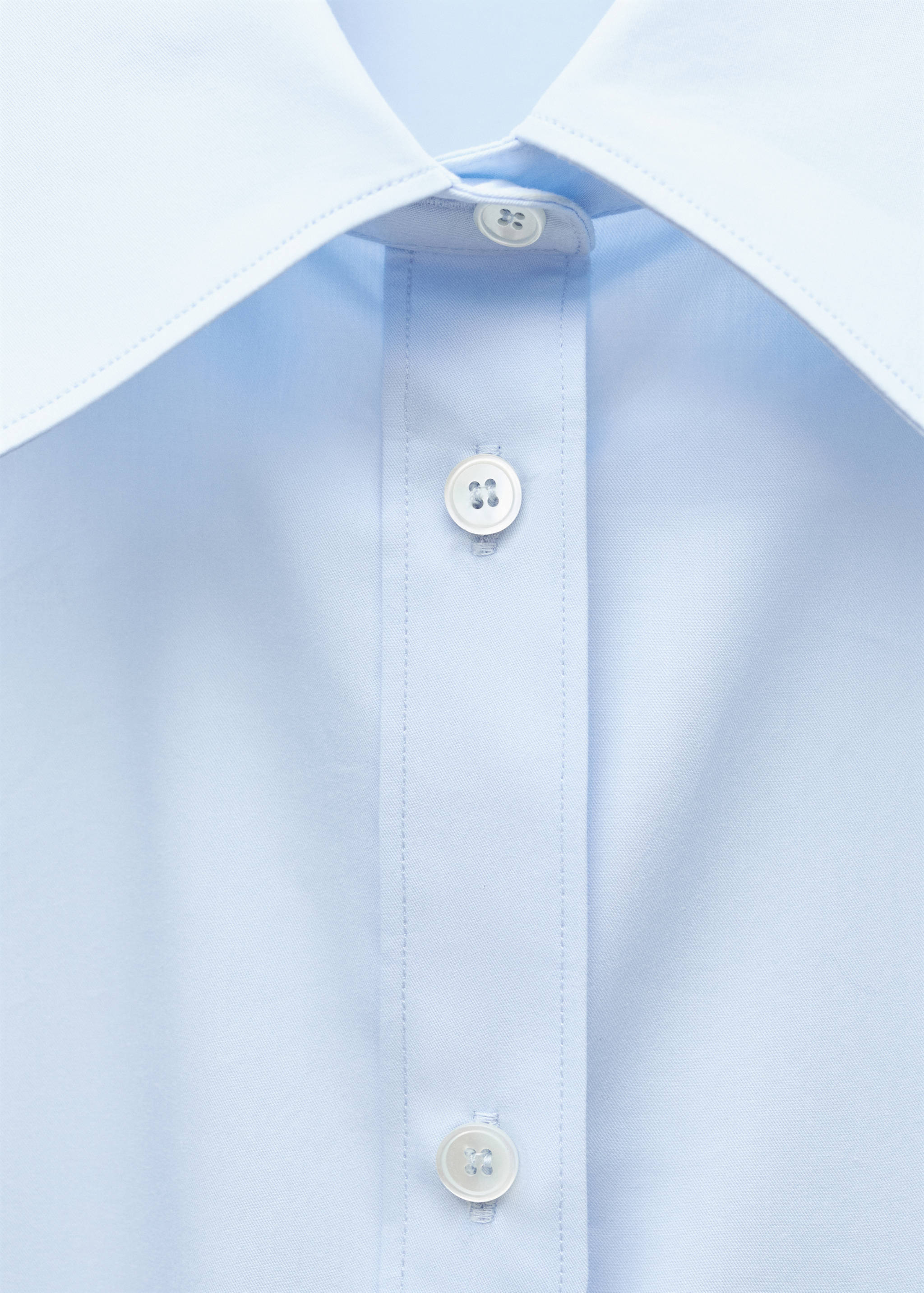 Chemise popeline oversize - Détail de l'article 8