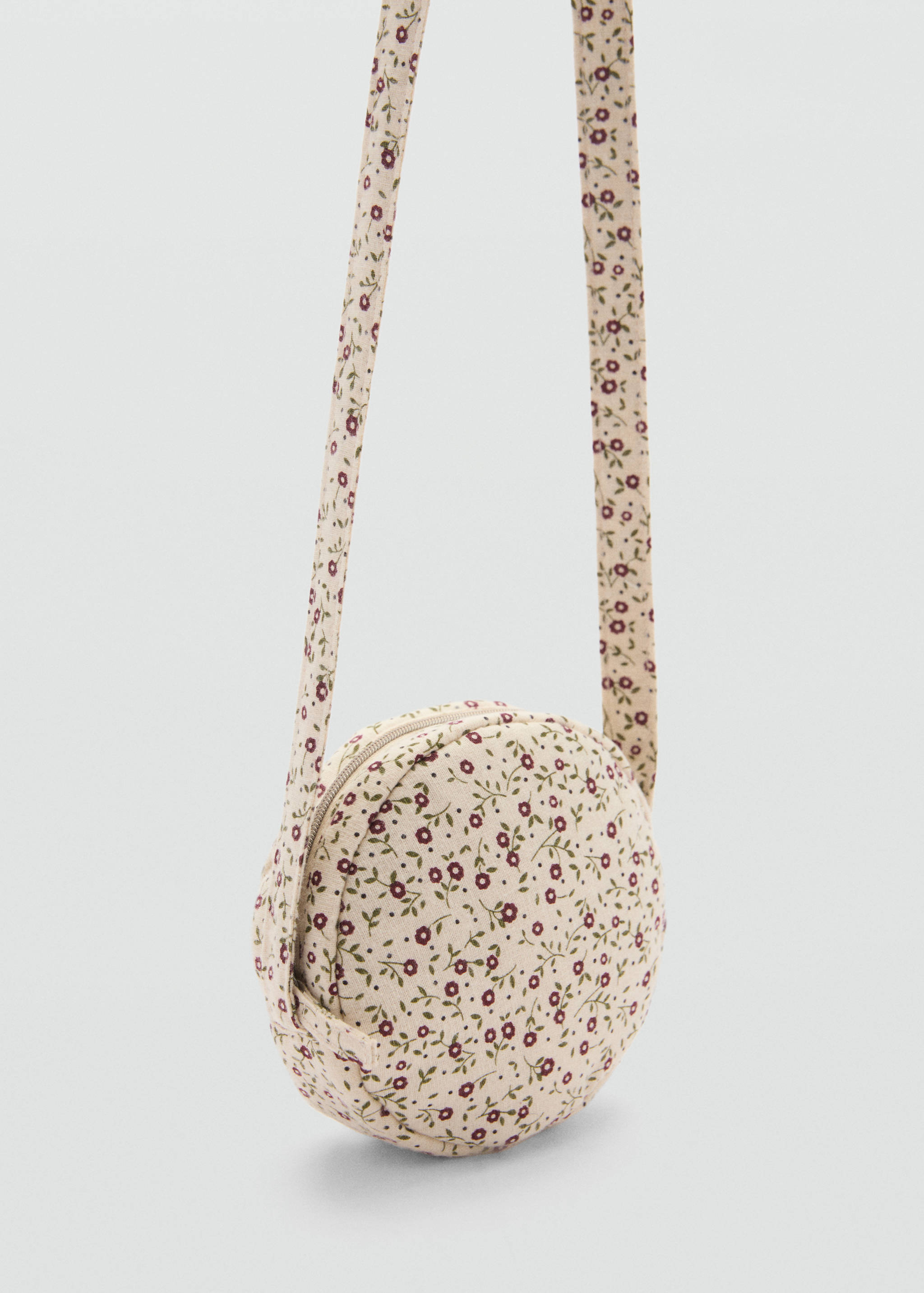 Floral print bag - Medium plane