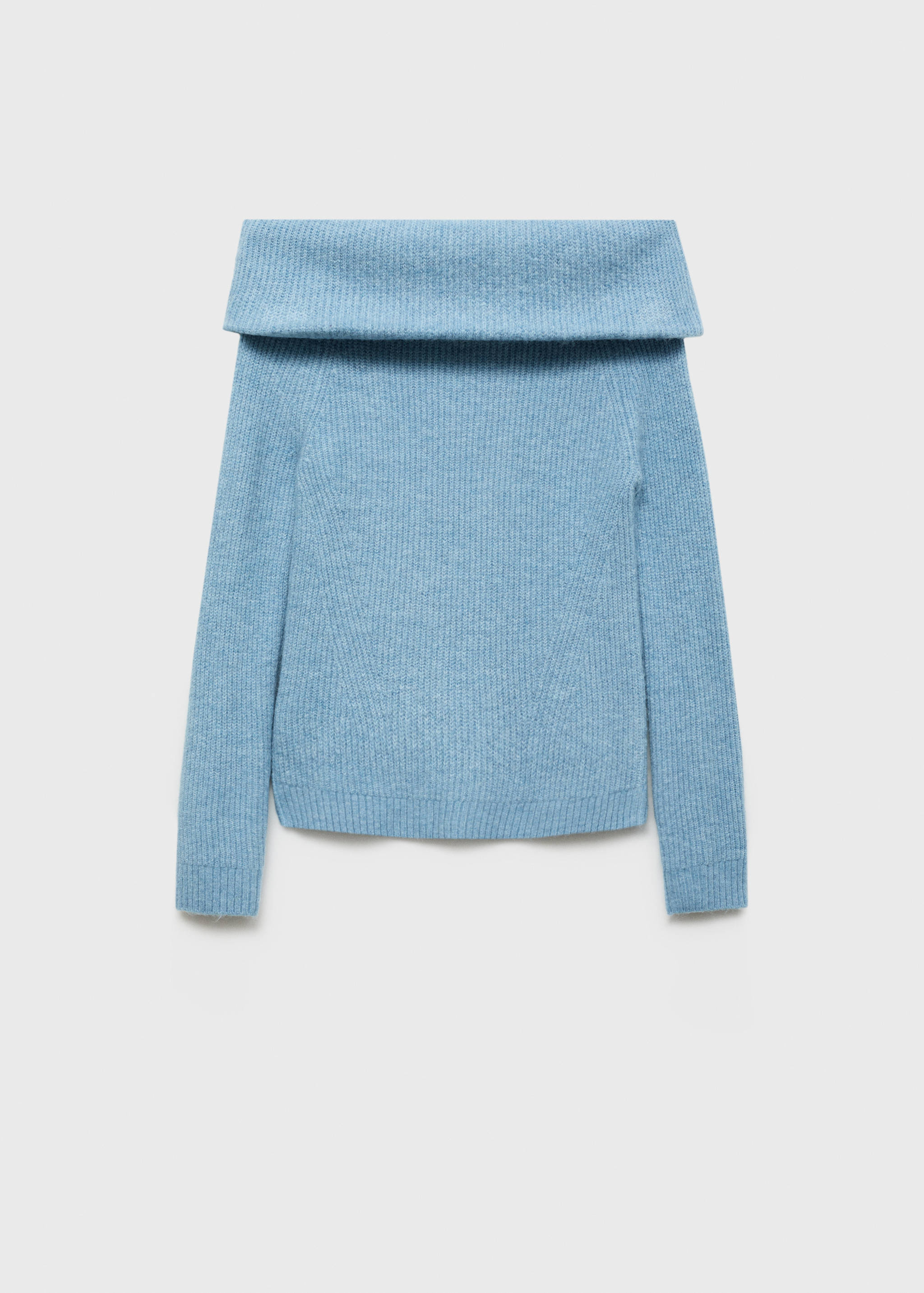 Jersey punto hombros descubiertos - Artículo sin modelo