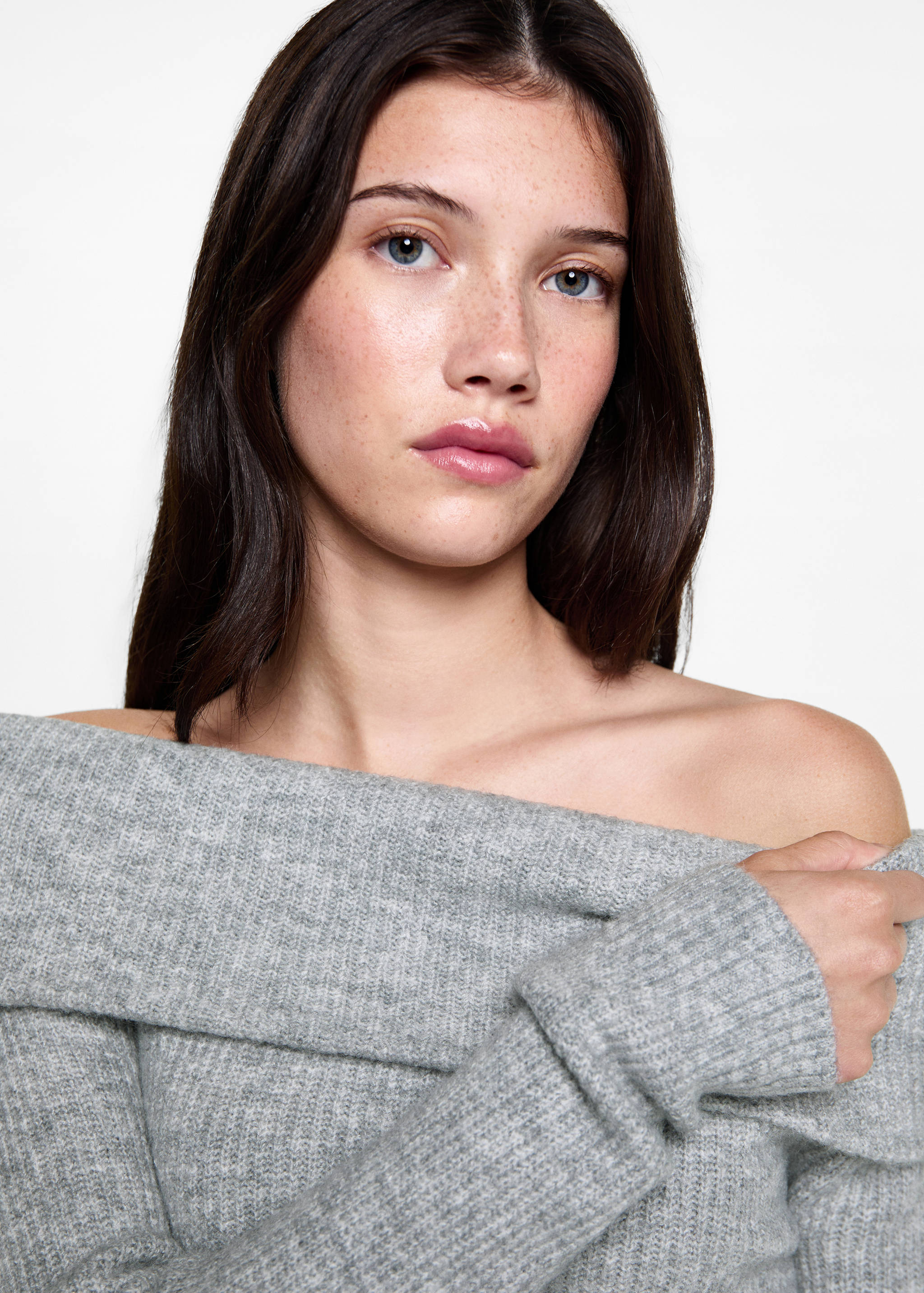 Jersey punto hombros descubiertos - Detalle del artículo 1