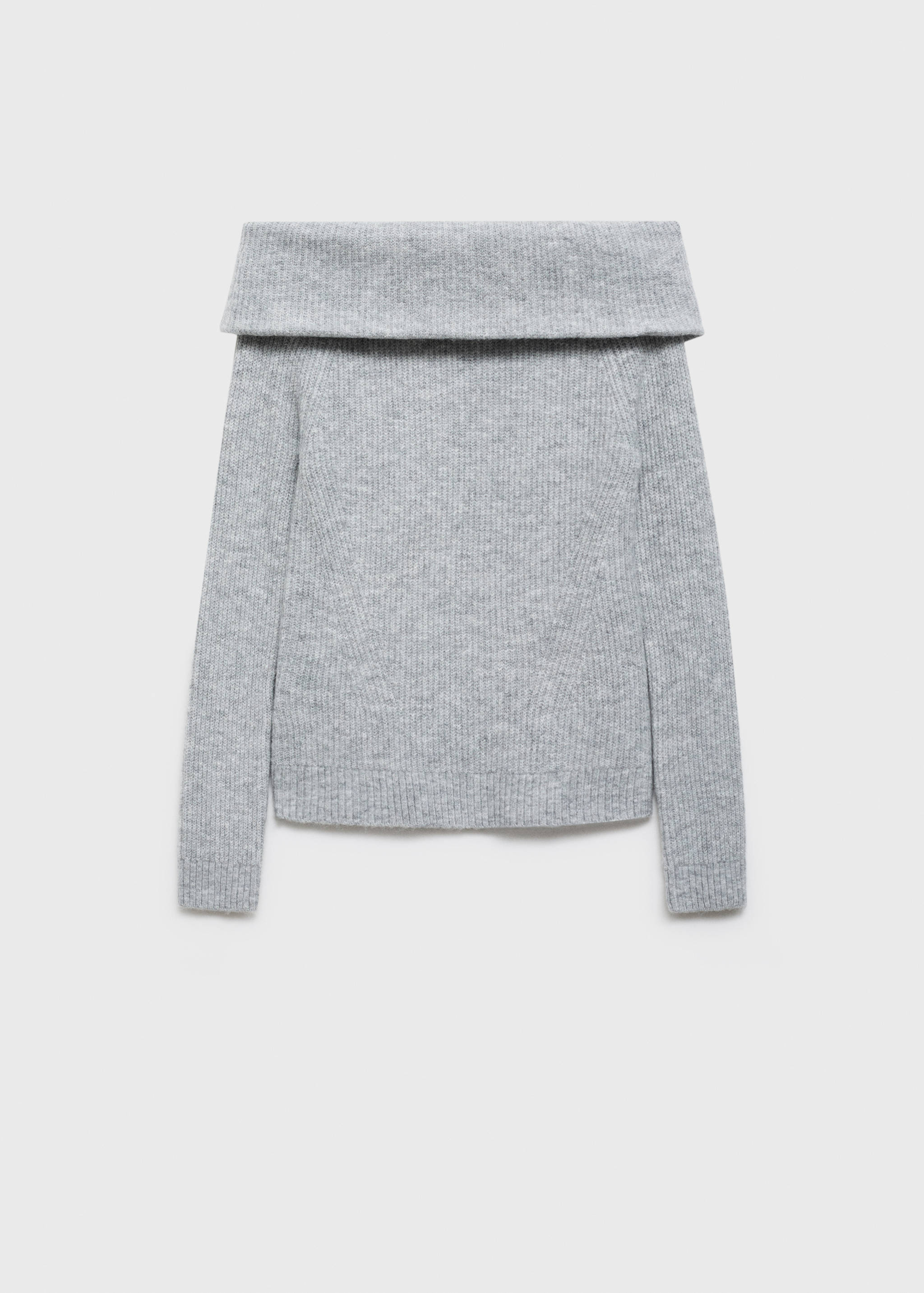 Jersey punto hombros descubiertos - Artículo sin modelo