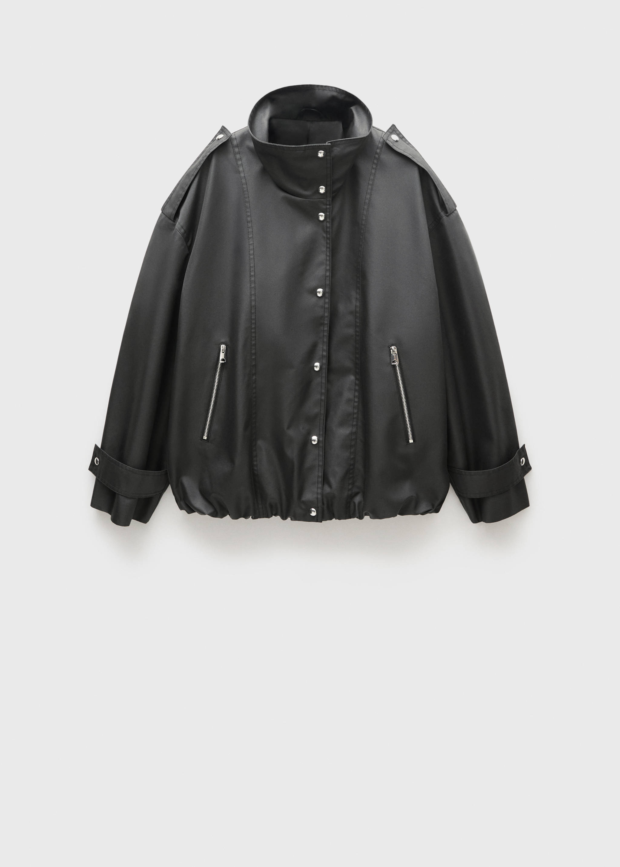 Oversized button-down parka - Article sans modèle