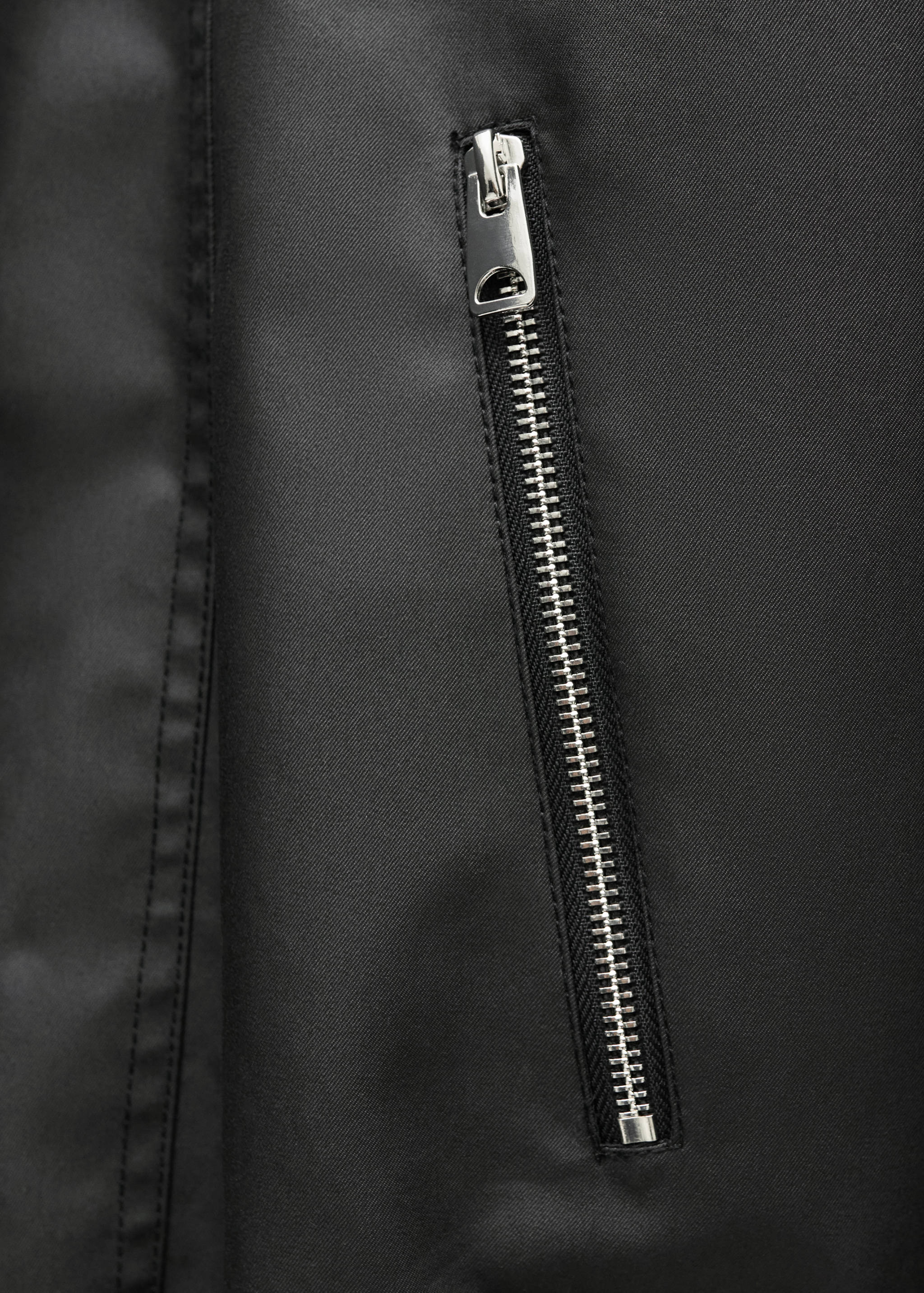 Oversized button-down parka - Détail de l'article 0