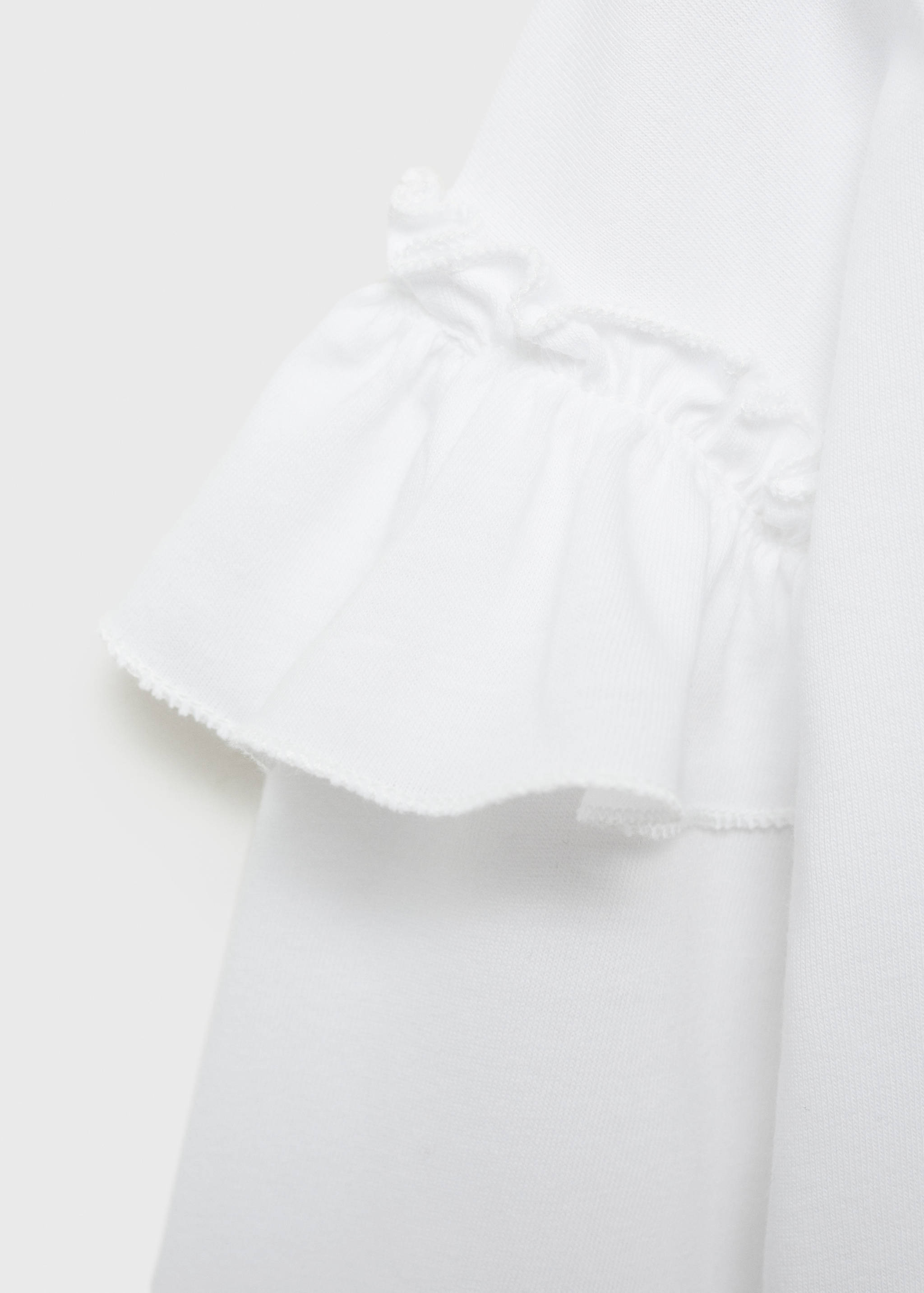 Camiseta manga larga volantes - Detalle del artículo 0