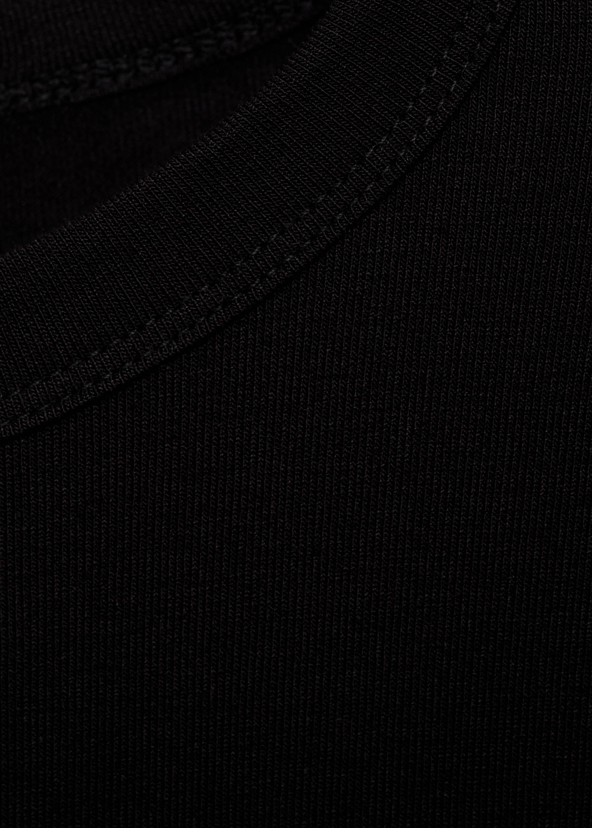 长袖荷叶边T恤 - null