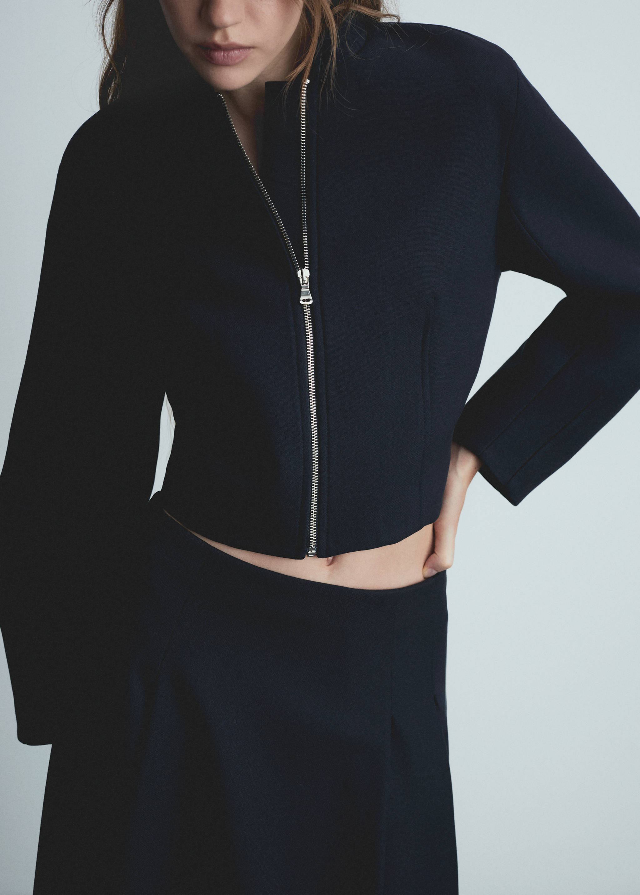 Chaqueta bomber cremallera - Detalle del artículo 6