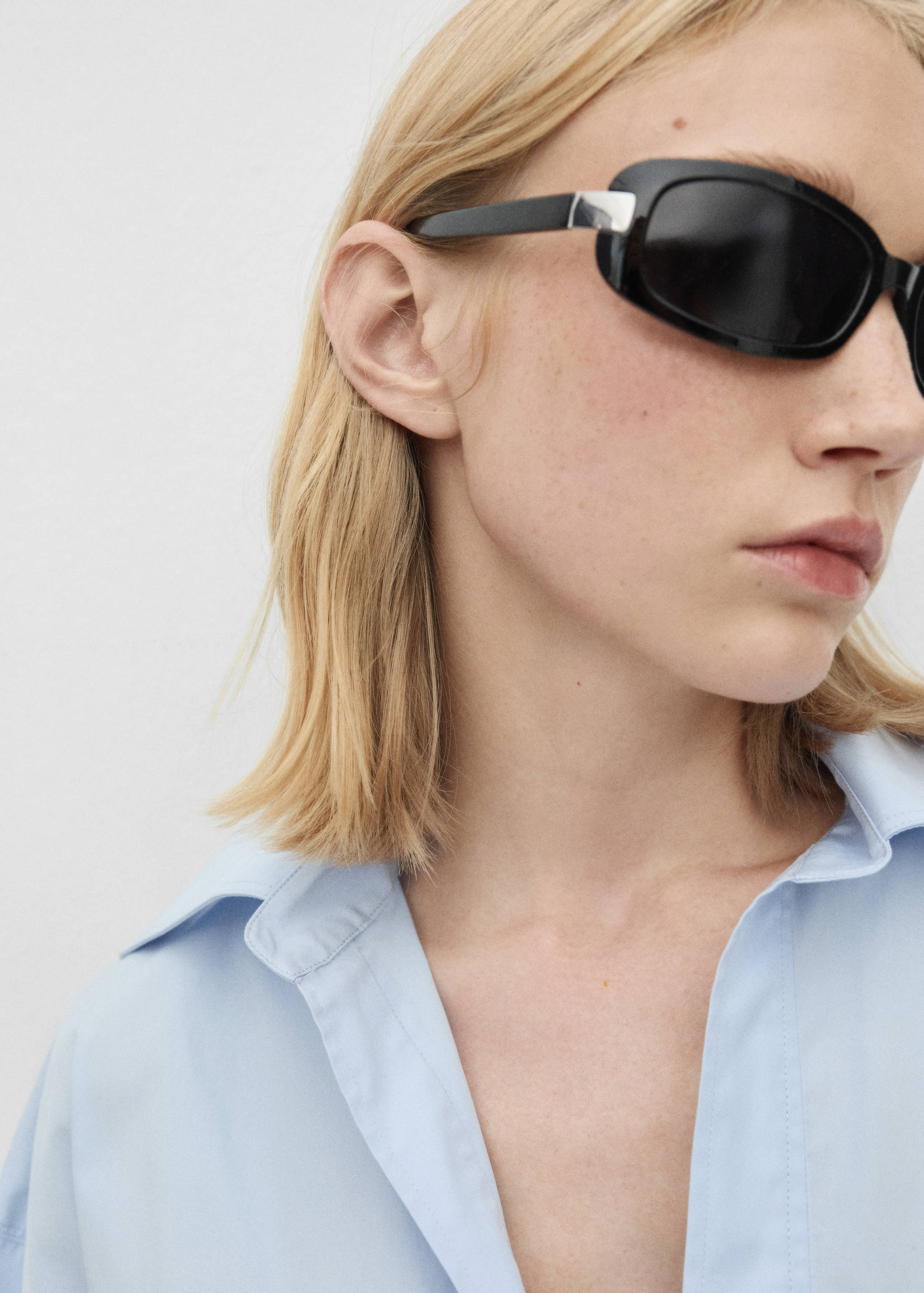 Blouse oversize à nœud - Détail de l'article 1