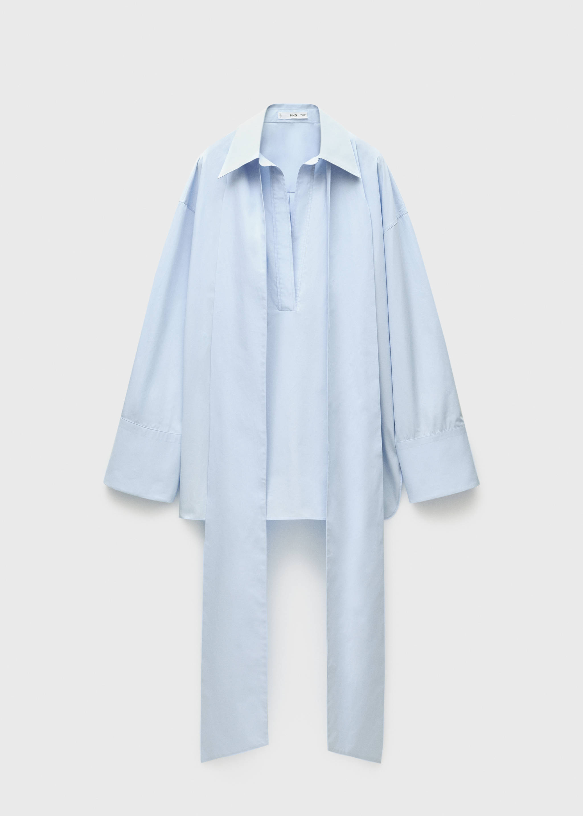 Blouse oversize à nœud - Article sans modèle