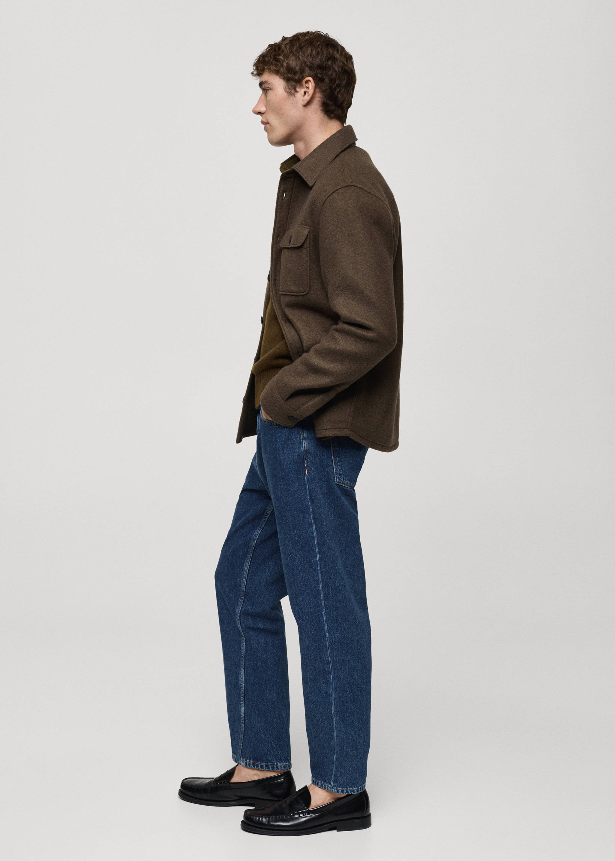 Jeans tapered-fit lavado oscuro - Detalle del artículo 2