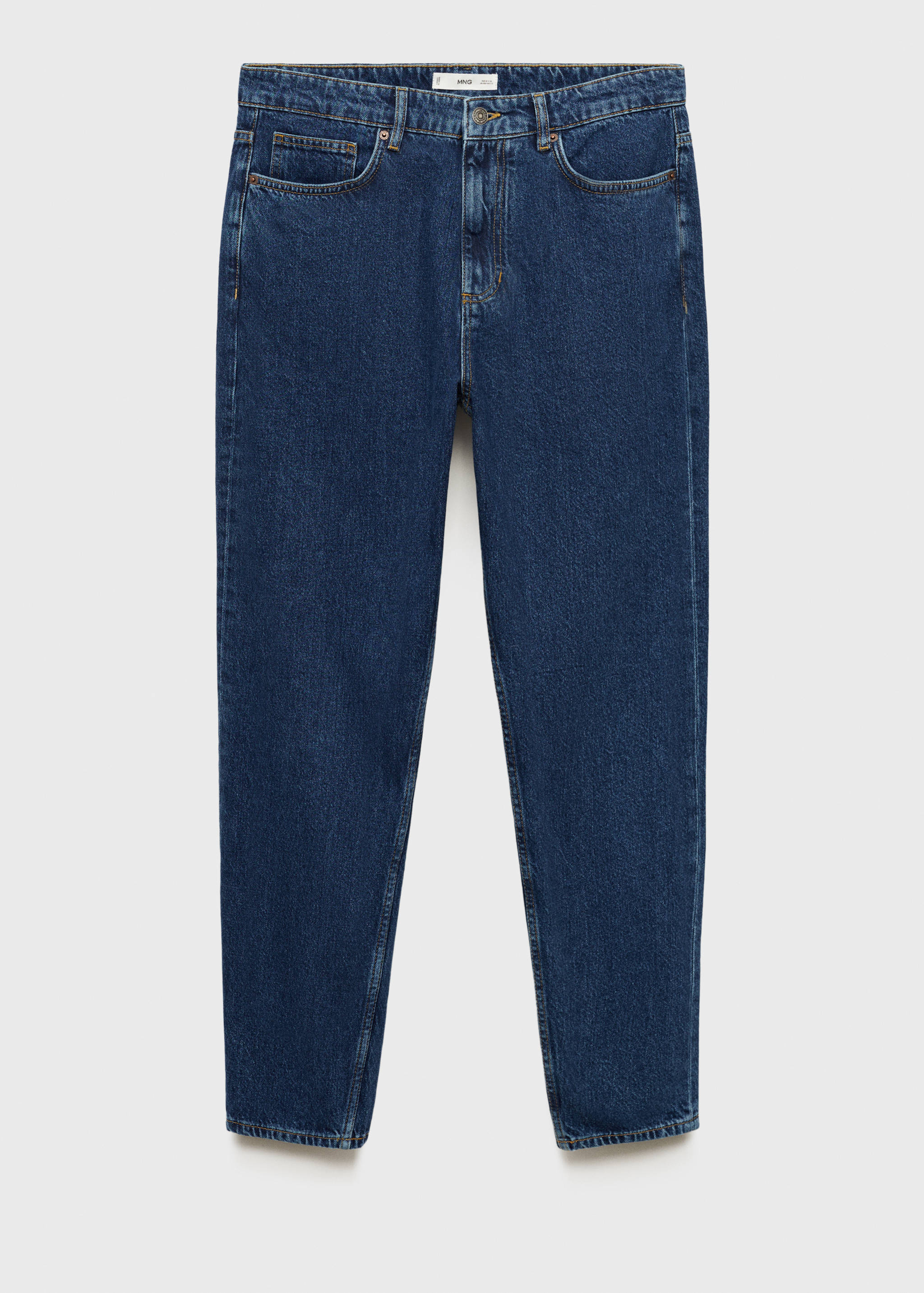 Jeans tapered-fit lavado oscuro - Artículo sin modelo