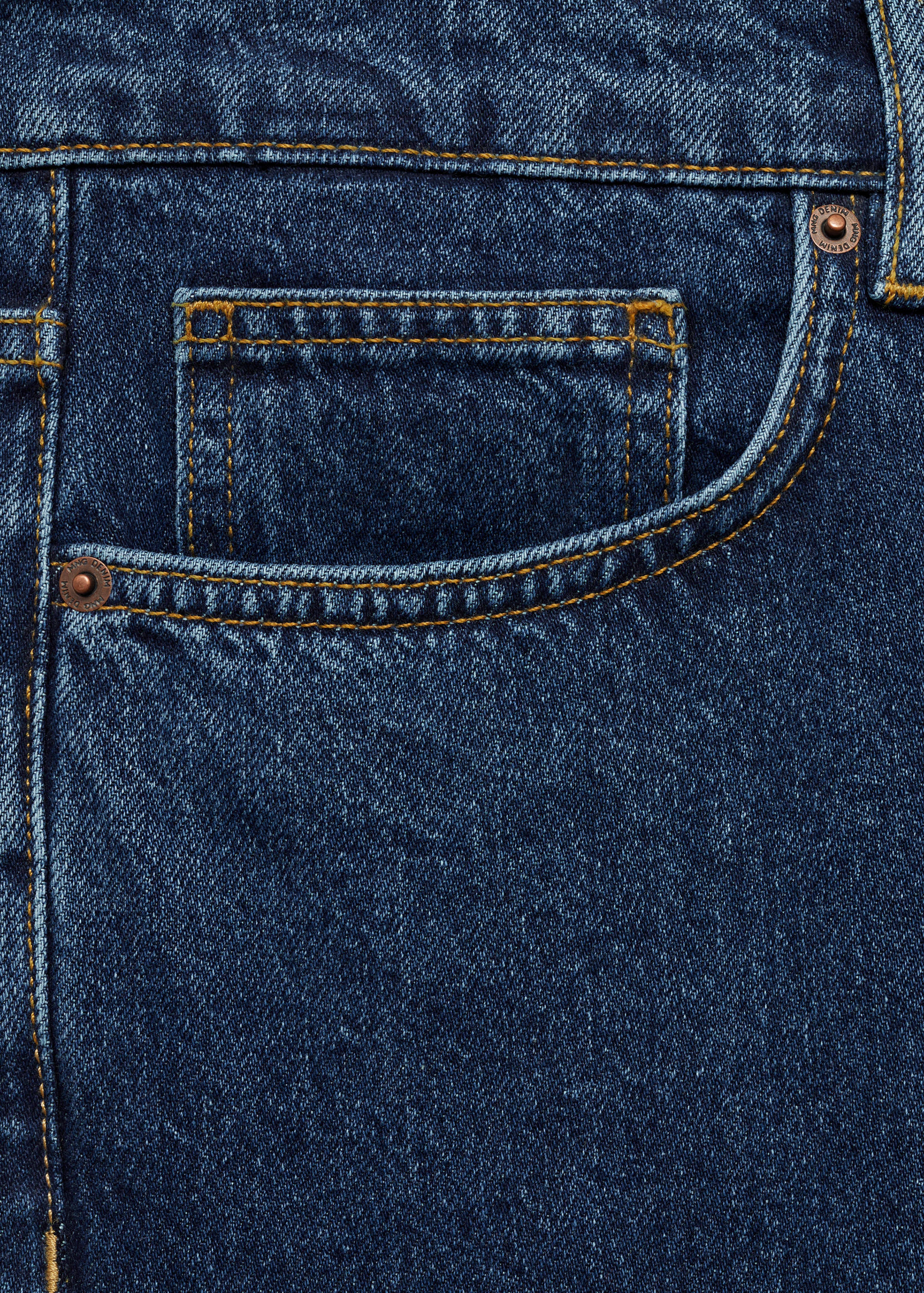 Jeans tapered-fit lavado oscuro - Detalle del artículo 8