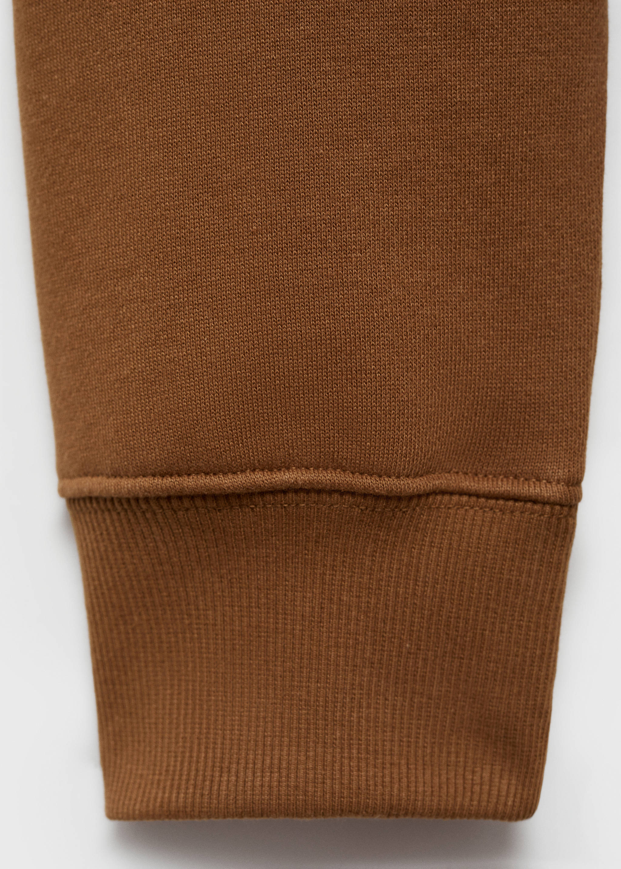 Sweat-shirt polo coton mélangé - Détail de l'article 0