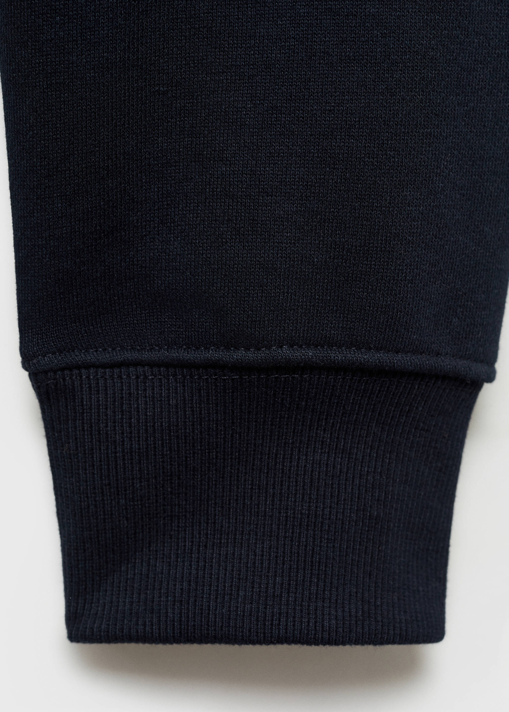 Sweat-shirt polo coton mélangé - Détail de l'article 0