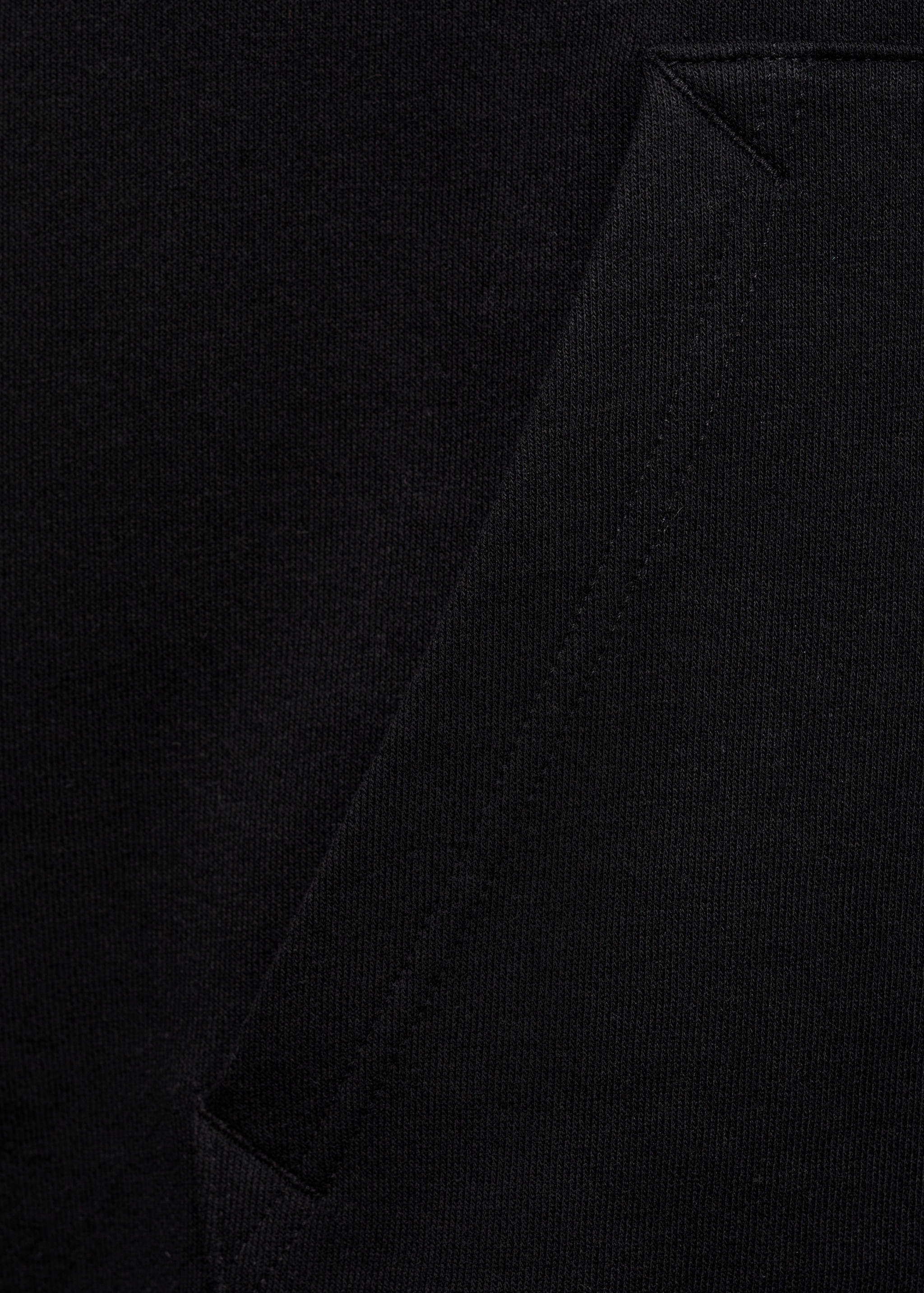 Свитшот кенгуру из хлопка с капюшоном - Деталь изделия 0