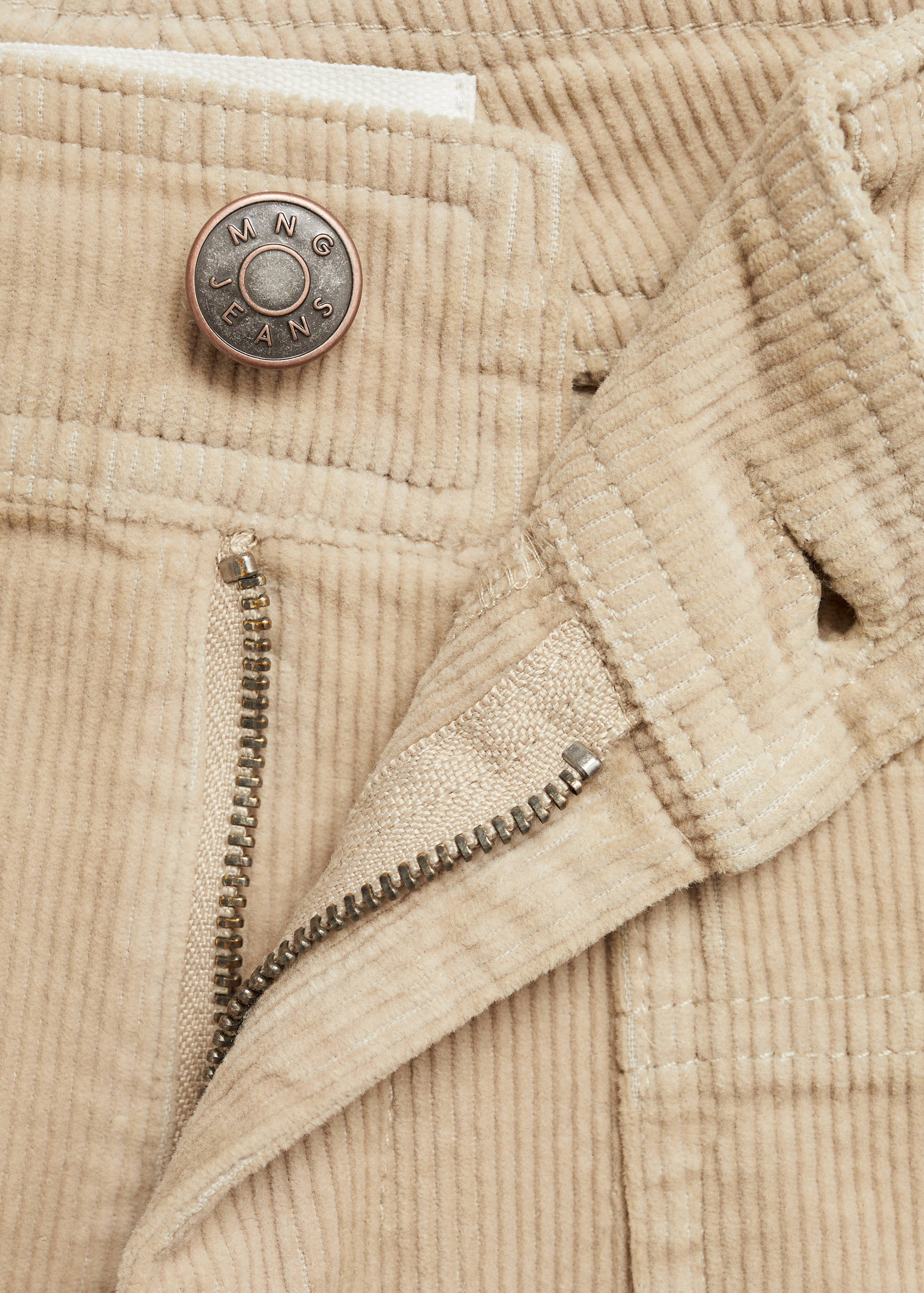 Pantalon Catherin style jupe-culotte velours côtelé - Détail de l'article 8