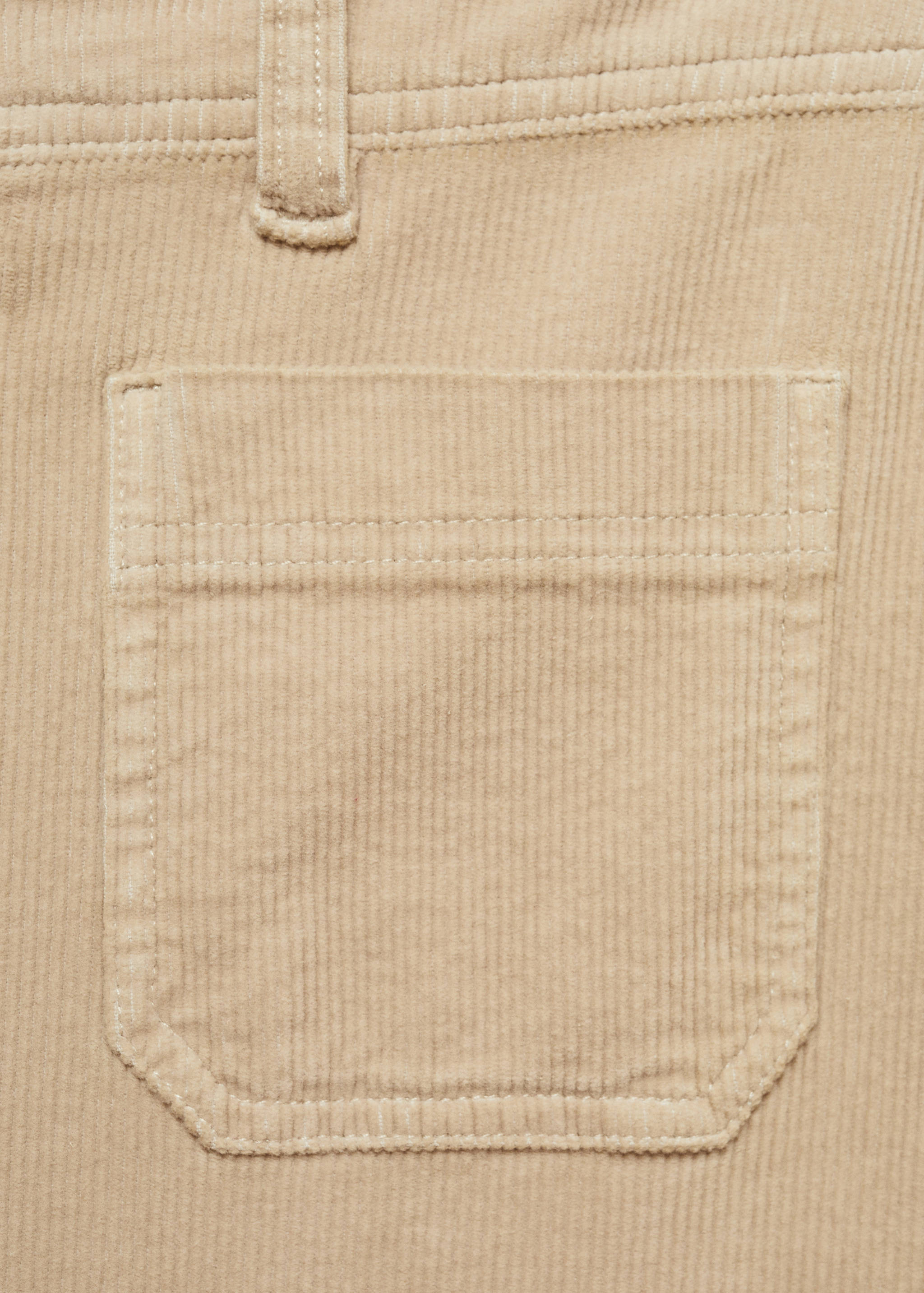 Pantalon Catherin style jupe-culotte velours côtelé - Détail de l'article 0