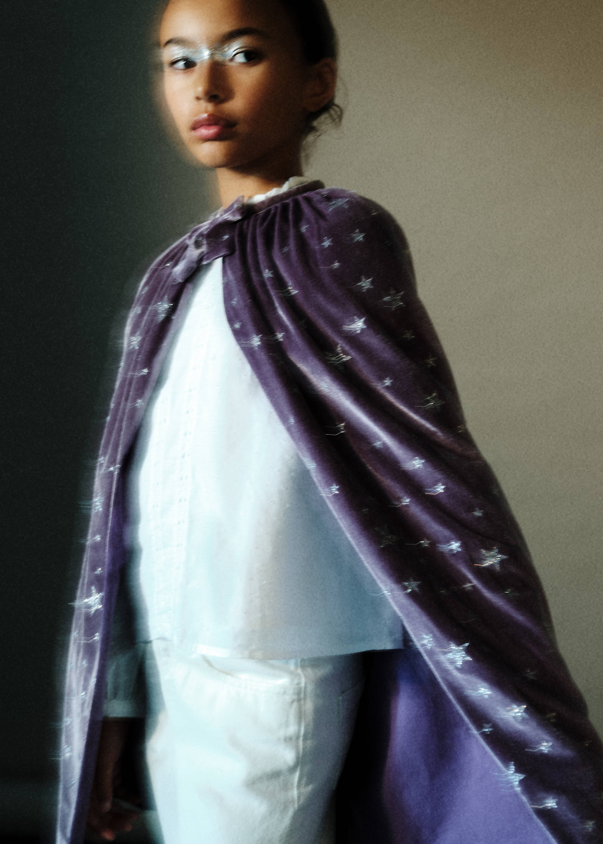 Накидка для карнавального костюма со звездами - Деталь изделия 5