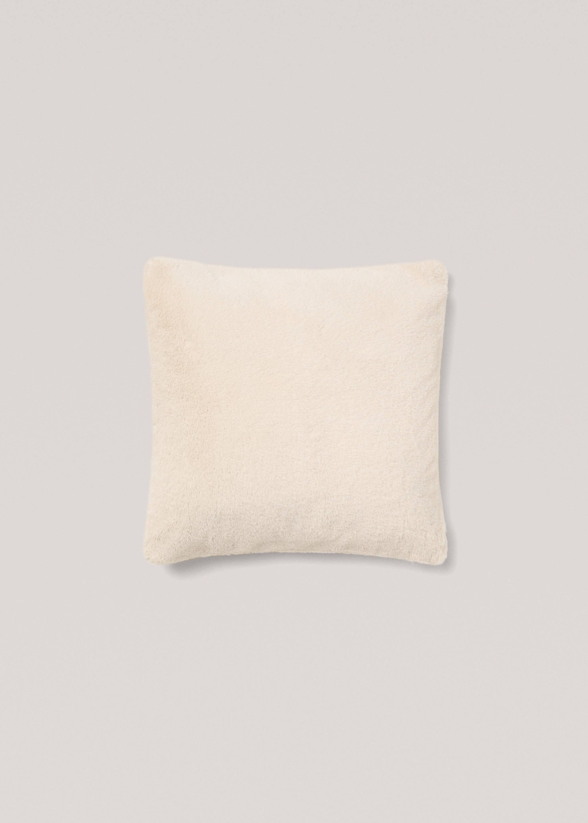 Funda cojín efecto pelo 45x45cm - Artículo sin modelo
