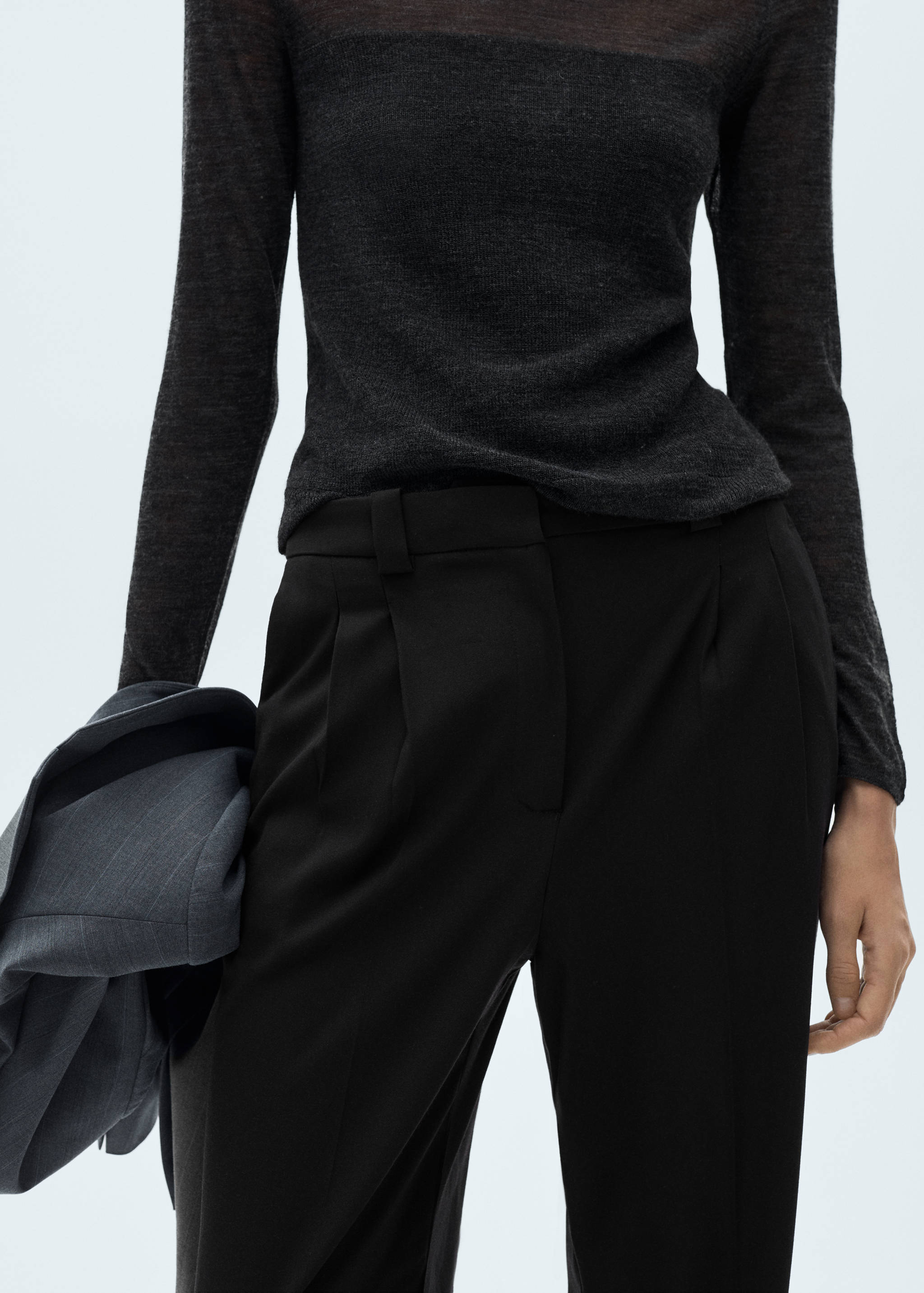 Pantalón recto pinzas - Detalle del artículo 6