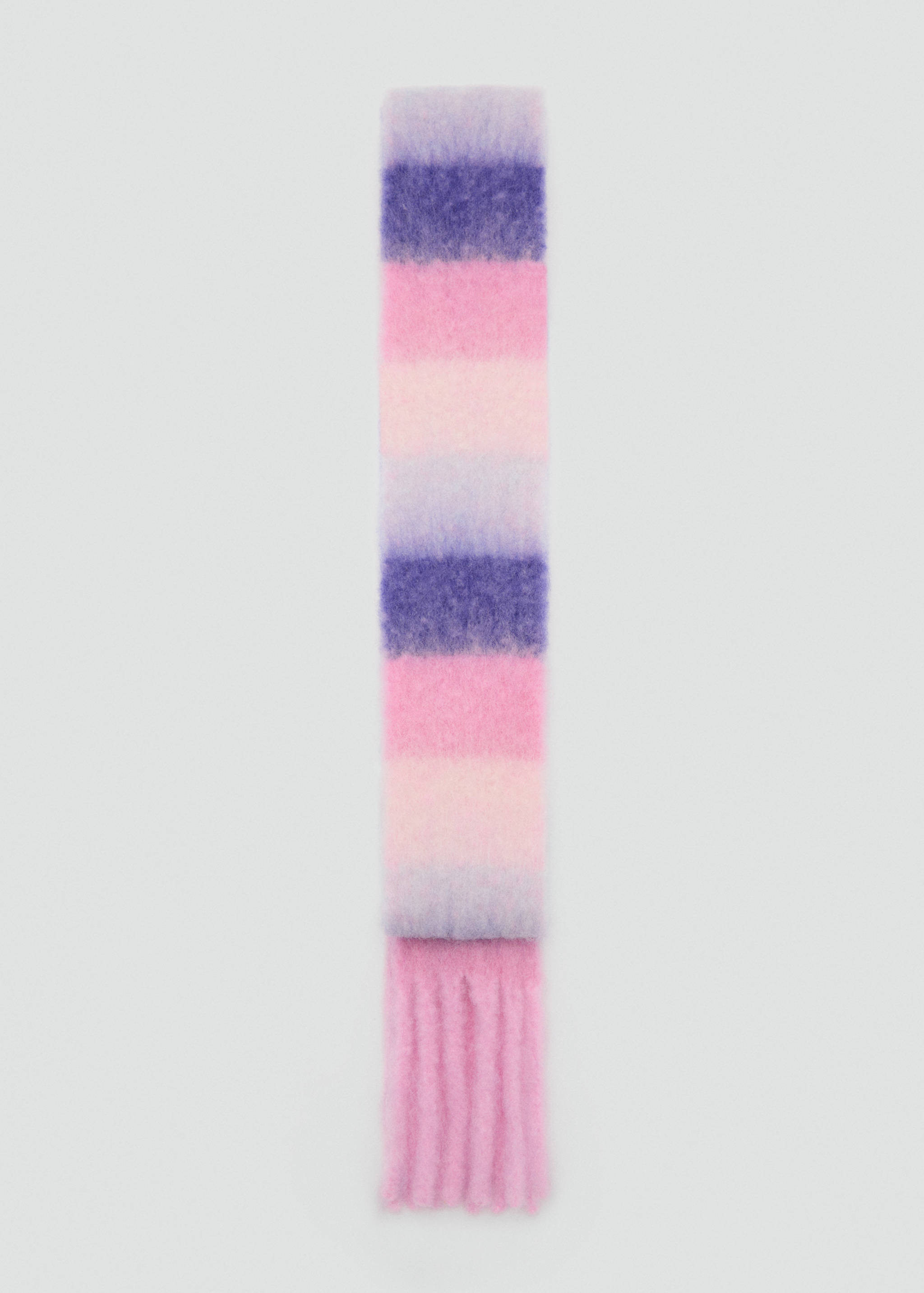 Thin striped scarf - Article without model