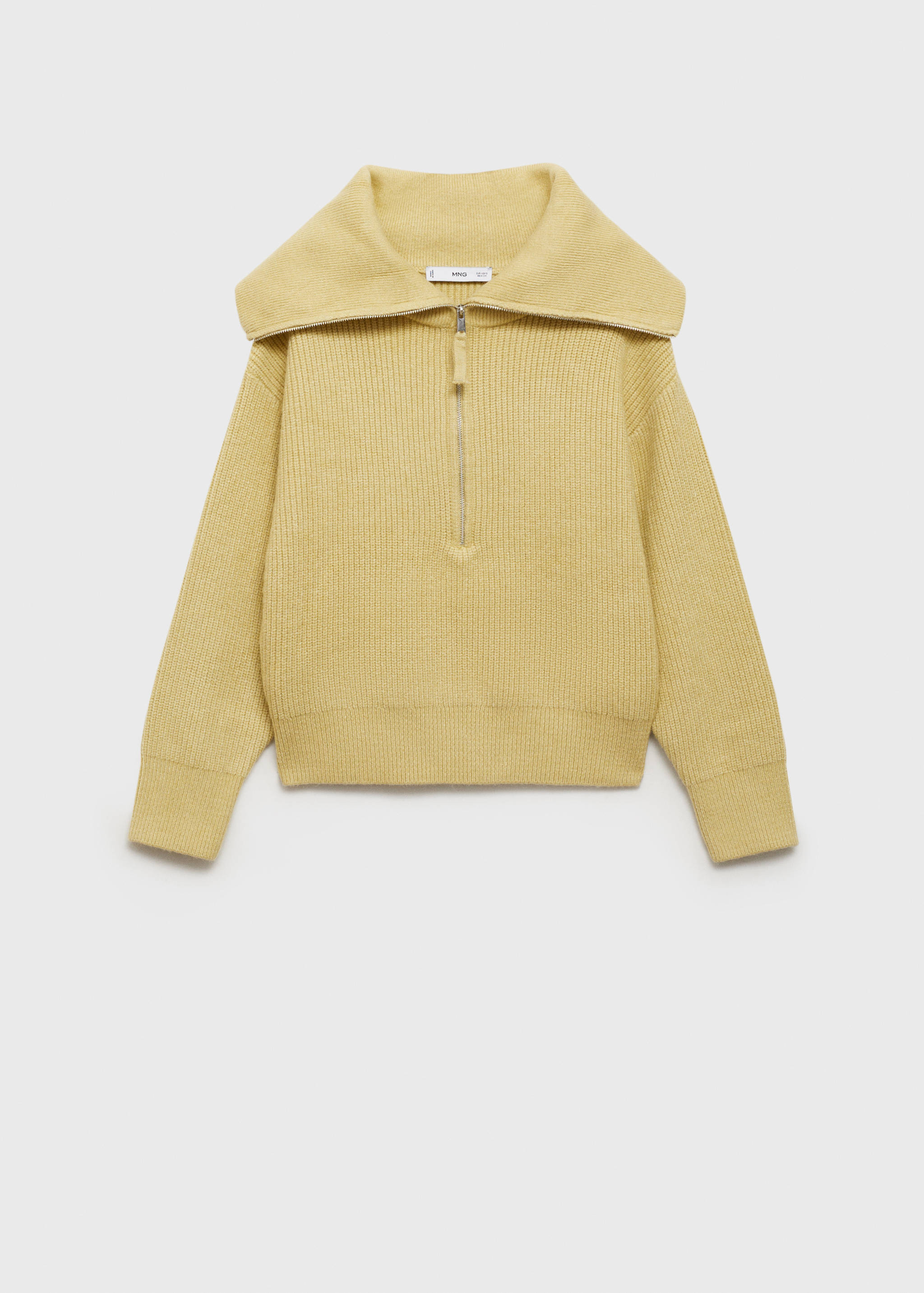 拉链领连身裤 - null