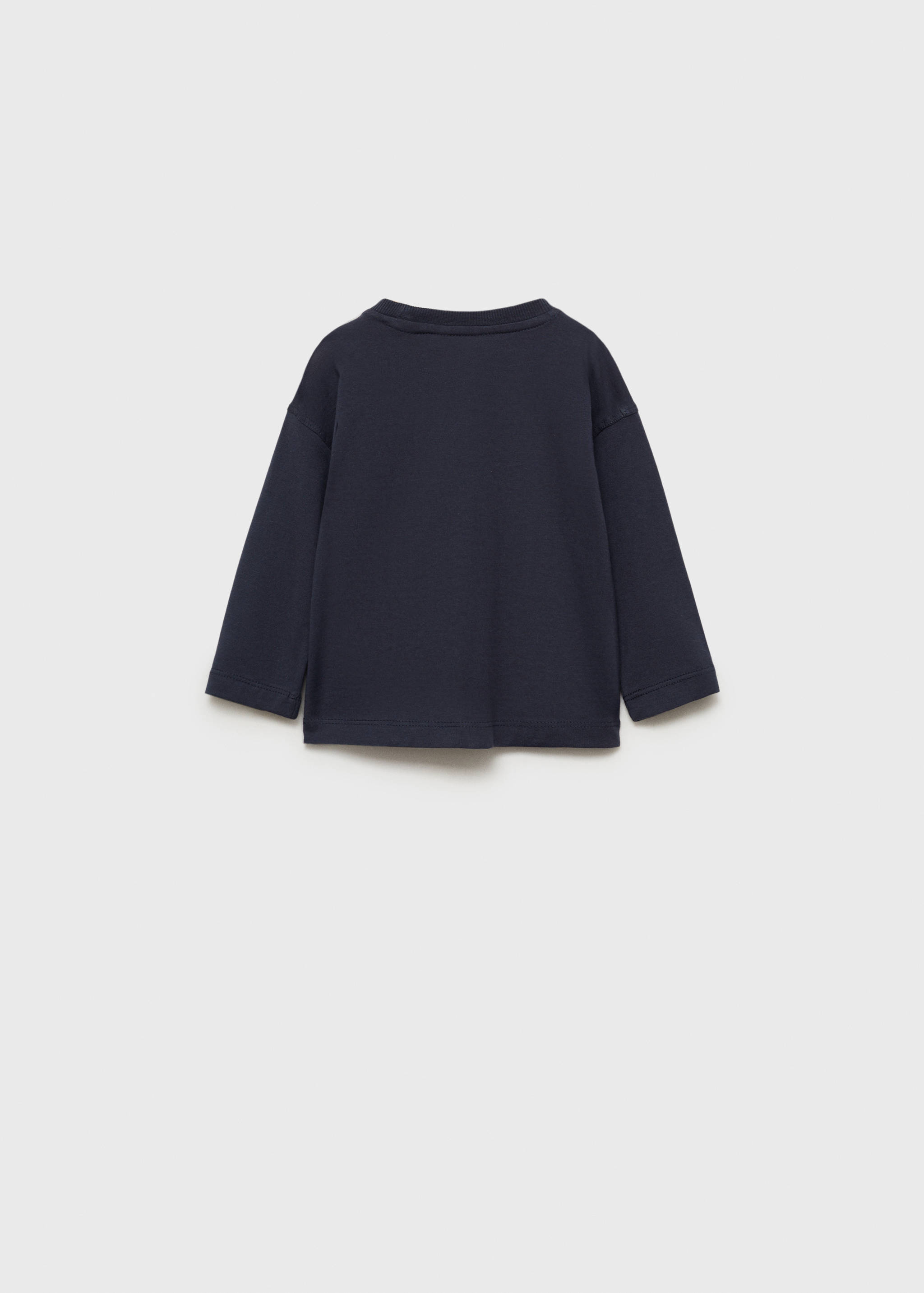 Printed long sleeve t-shirt - Reverse of the article